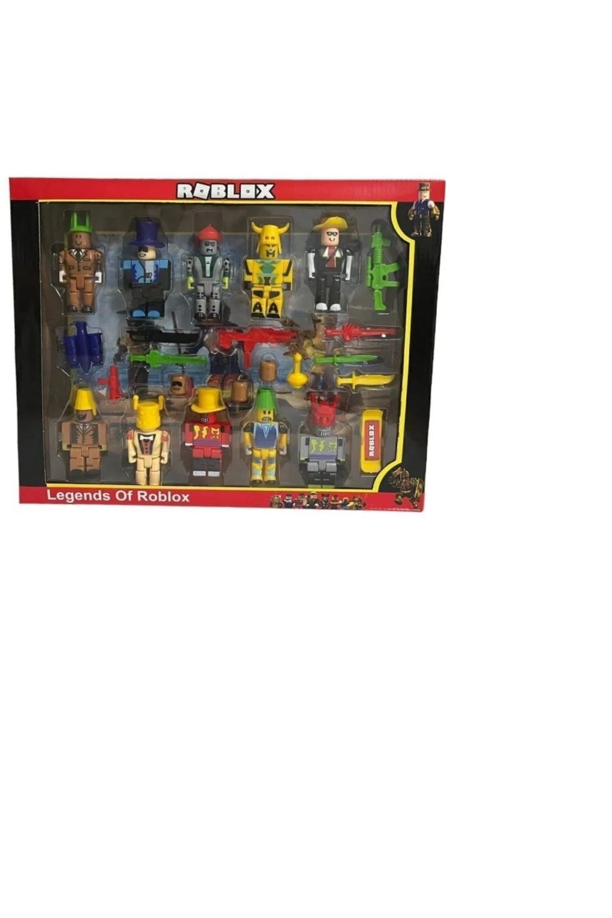 spello Roblox Oyuncak Figürleri Büyük Set Figür Set 10'lu Mega Set