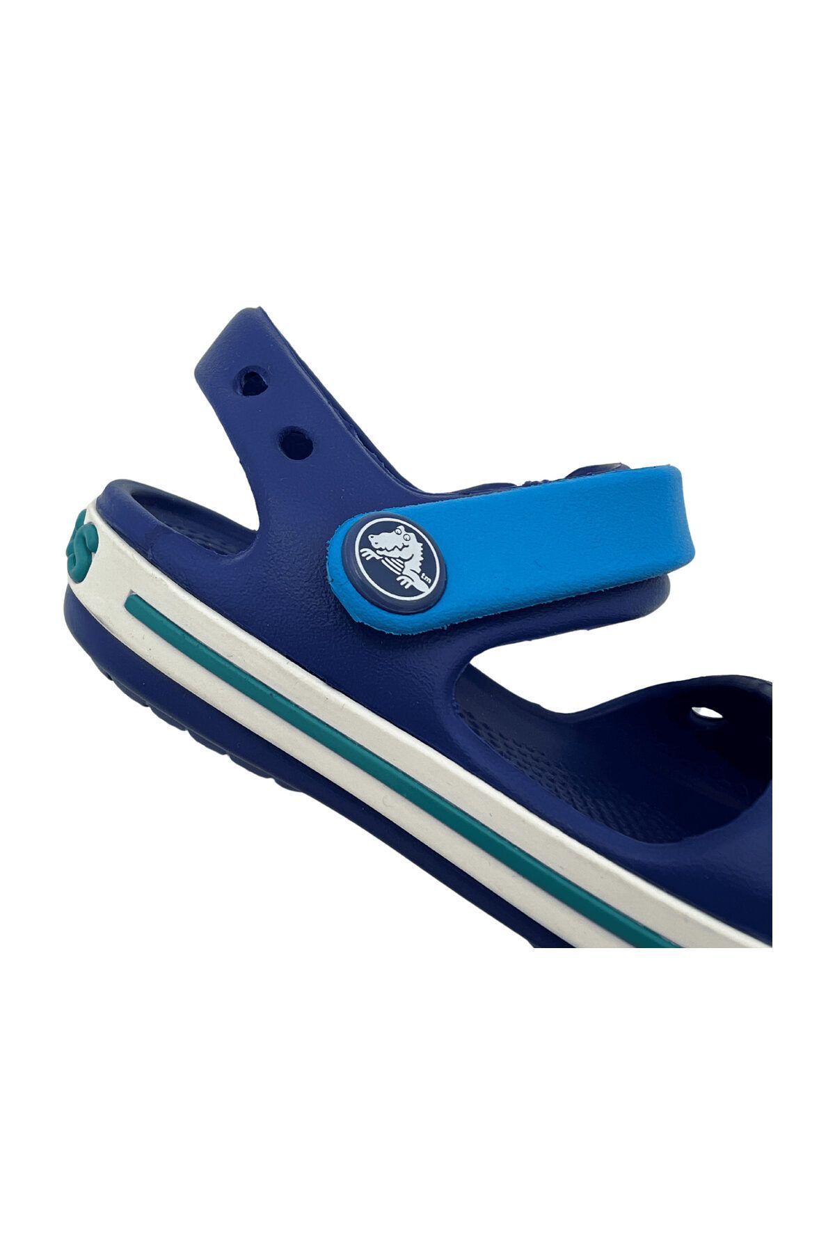 Crocs Kids-CROCBAND SANDAL KIDS Темно-сині унісекс дитячі сандалі капці тапочки 100528996 4