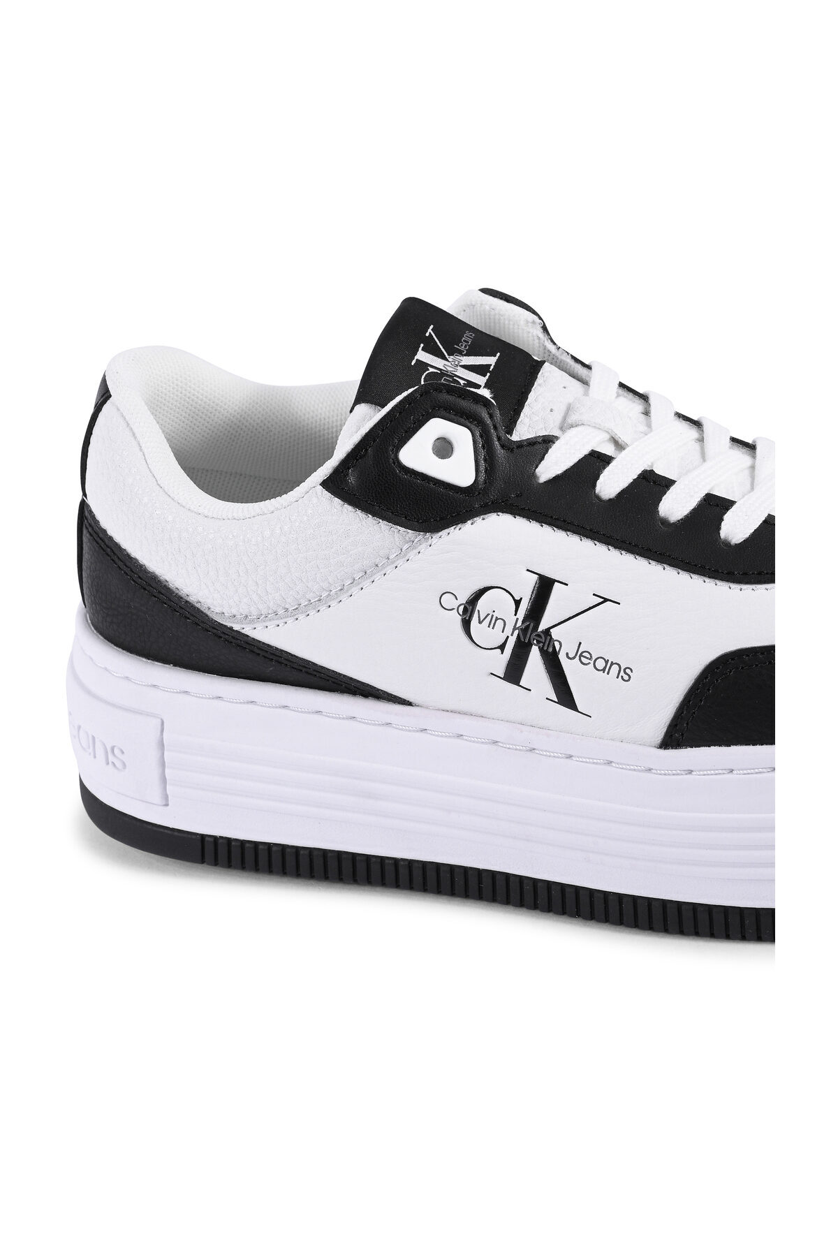 اسنیکر زنانه مشکی کلوین کلاین | YW0YW01316 0GM اورجینال - تصویر 4