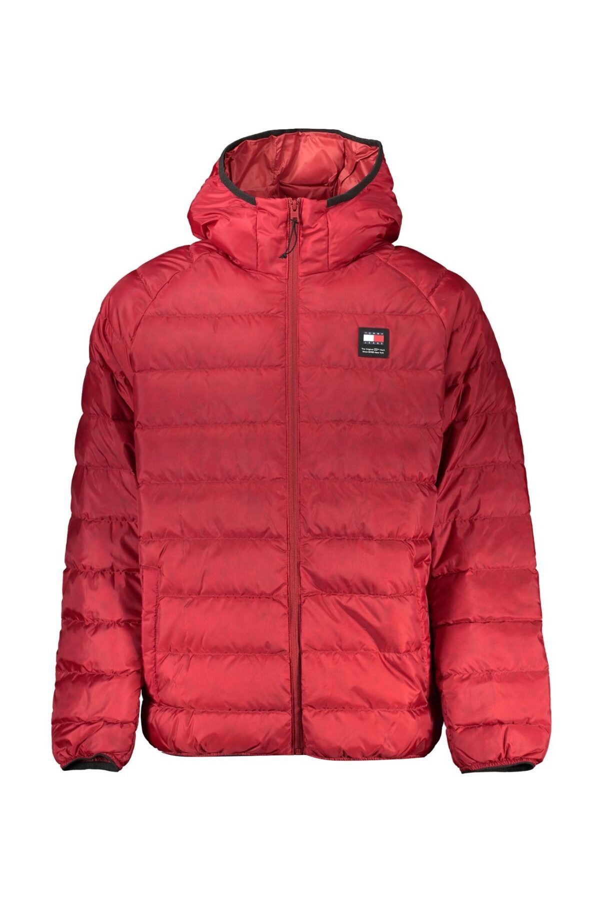 Tommy Hilfiger Kurtka Męska Z Kapturem Tommy Jeans - Lt Goose Down Extensible Mężczyzna - S