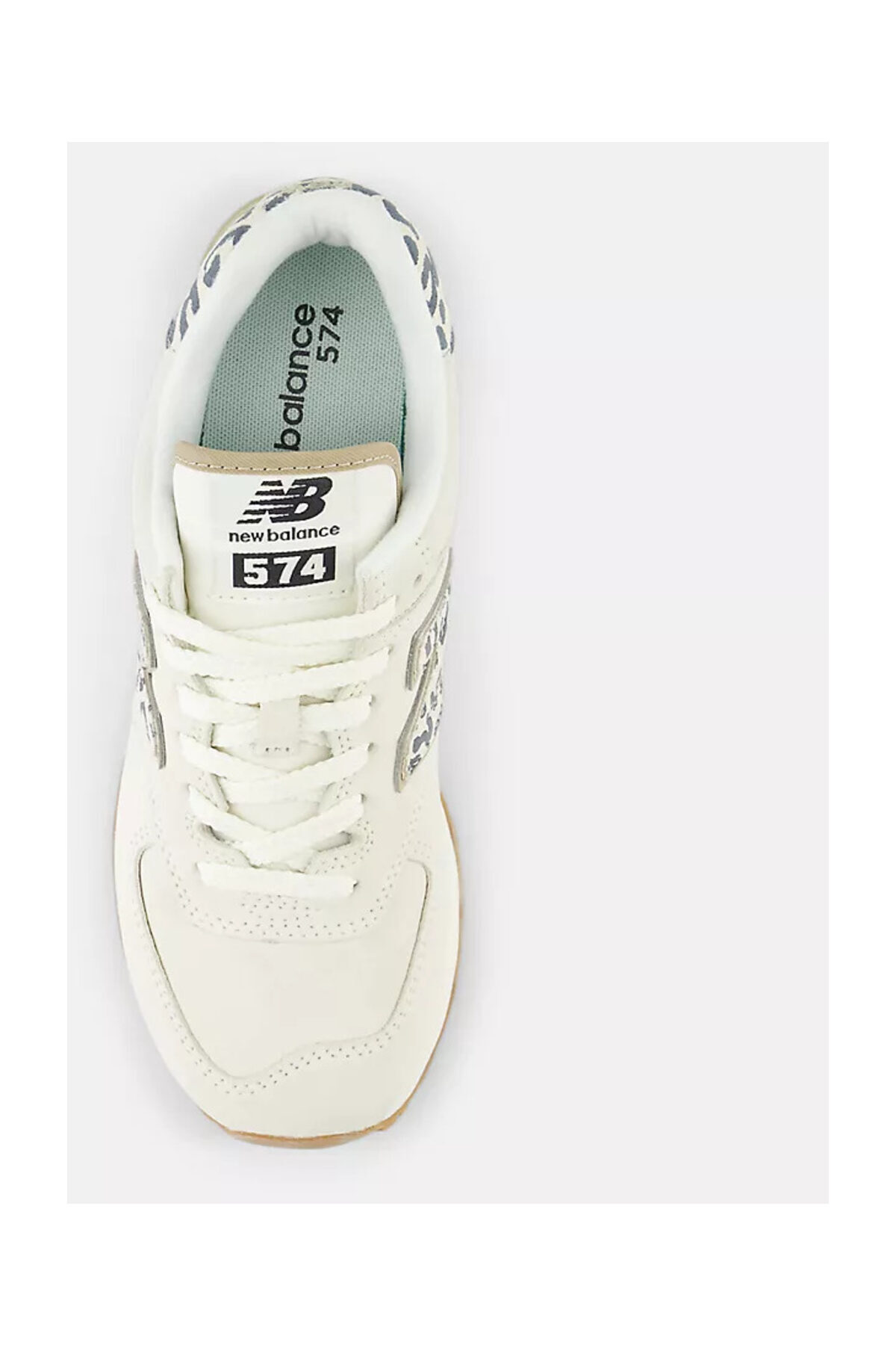 اسنیکر زنانه سفید نیوبالانس | WL574XD2 اورجینال - تصویر 3