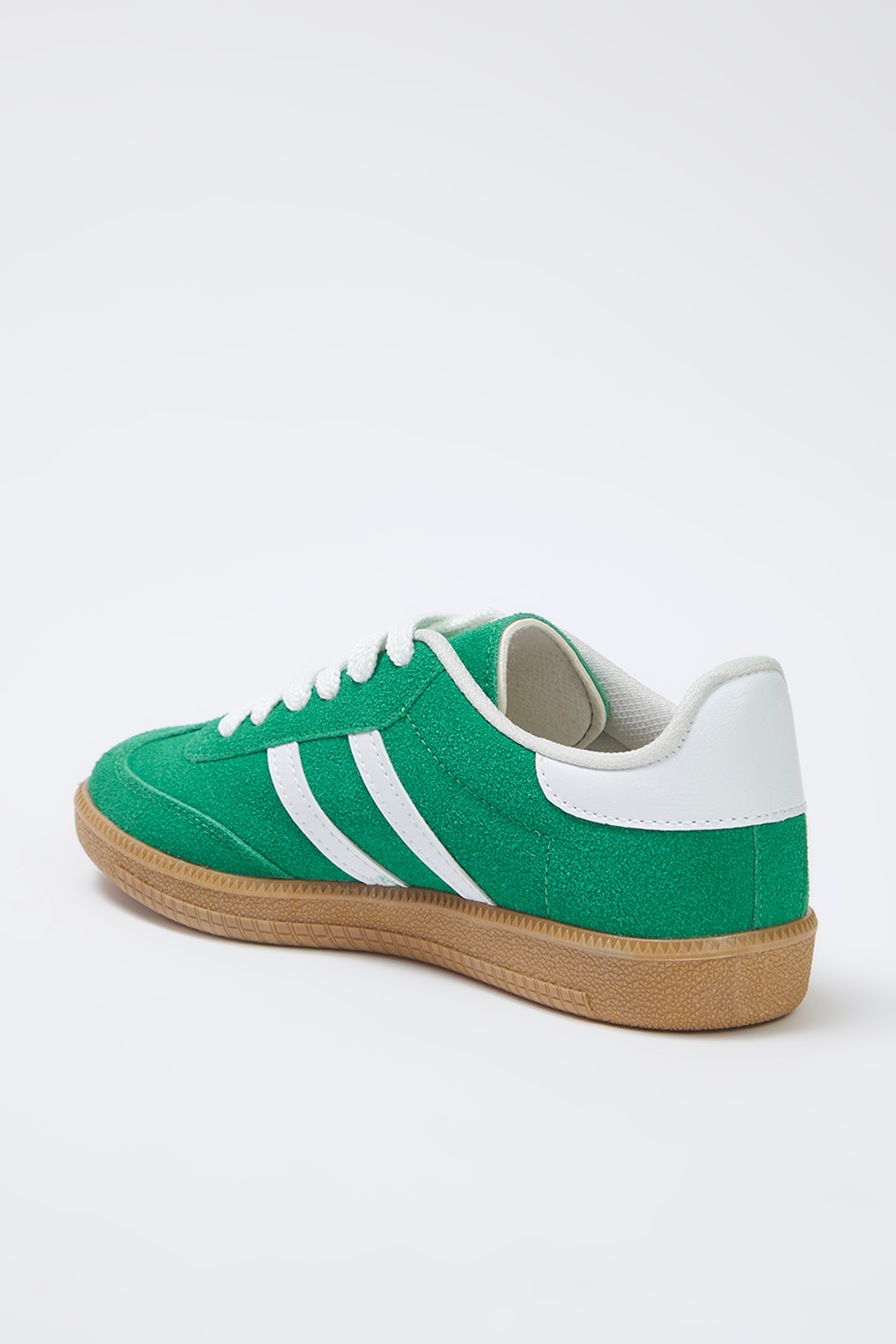 TRENDYOL SHOES-Grüne Retro-Schnürschuhe für Damen TAKAW25SN00005 4