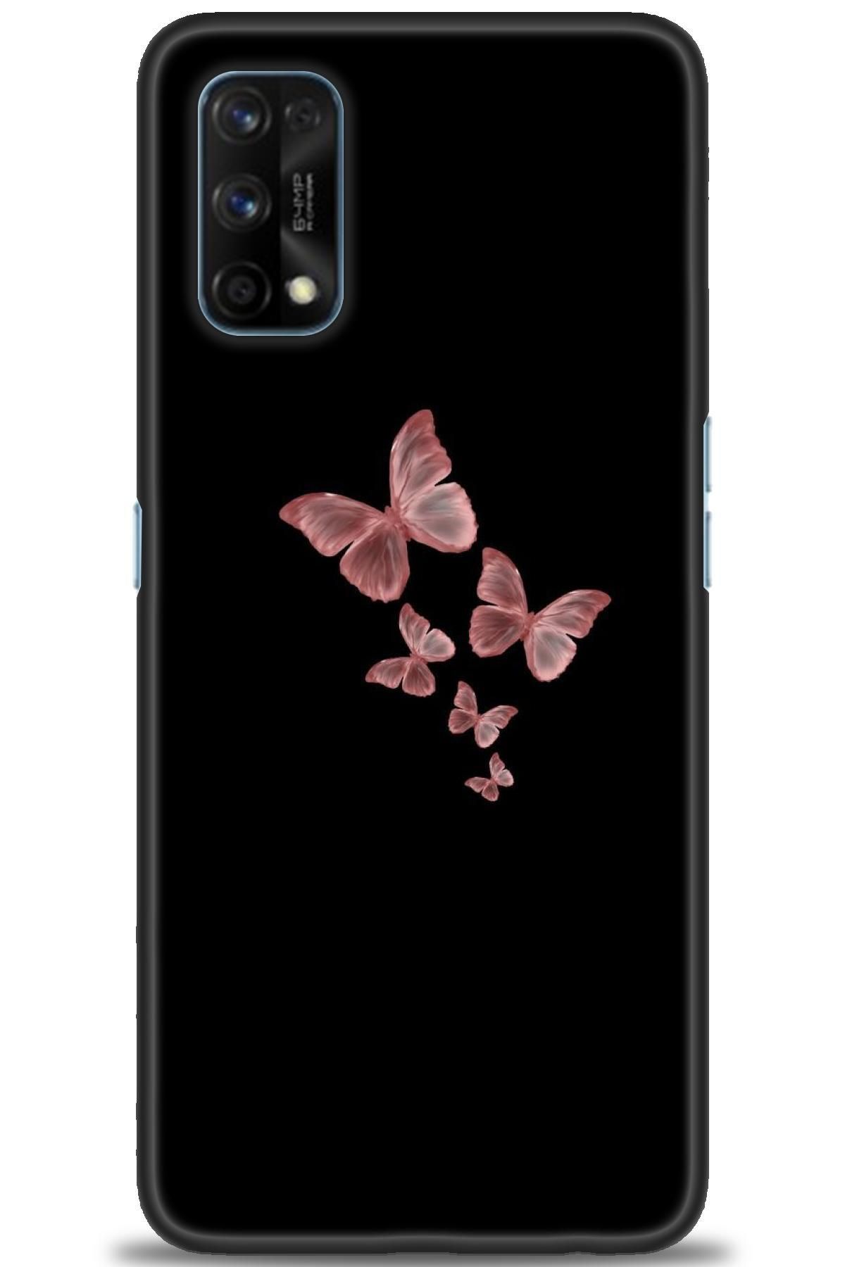 realme 7 Pro İle Uyumlu HD Baskılı Desenli Silikon Kılıf - 695