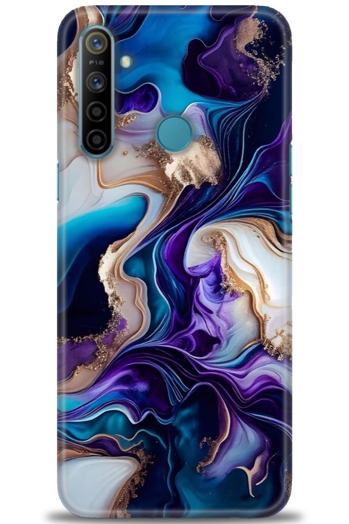 realme 6i İle Uyumlu HD Baskılı Desenli Silikon Kılıf - 401