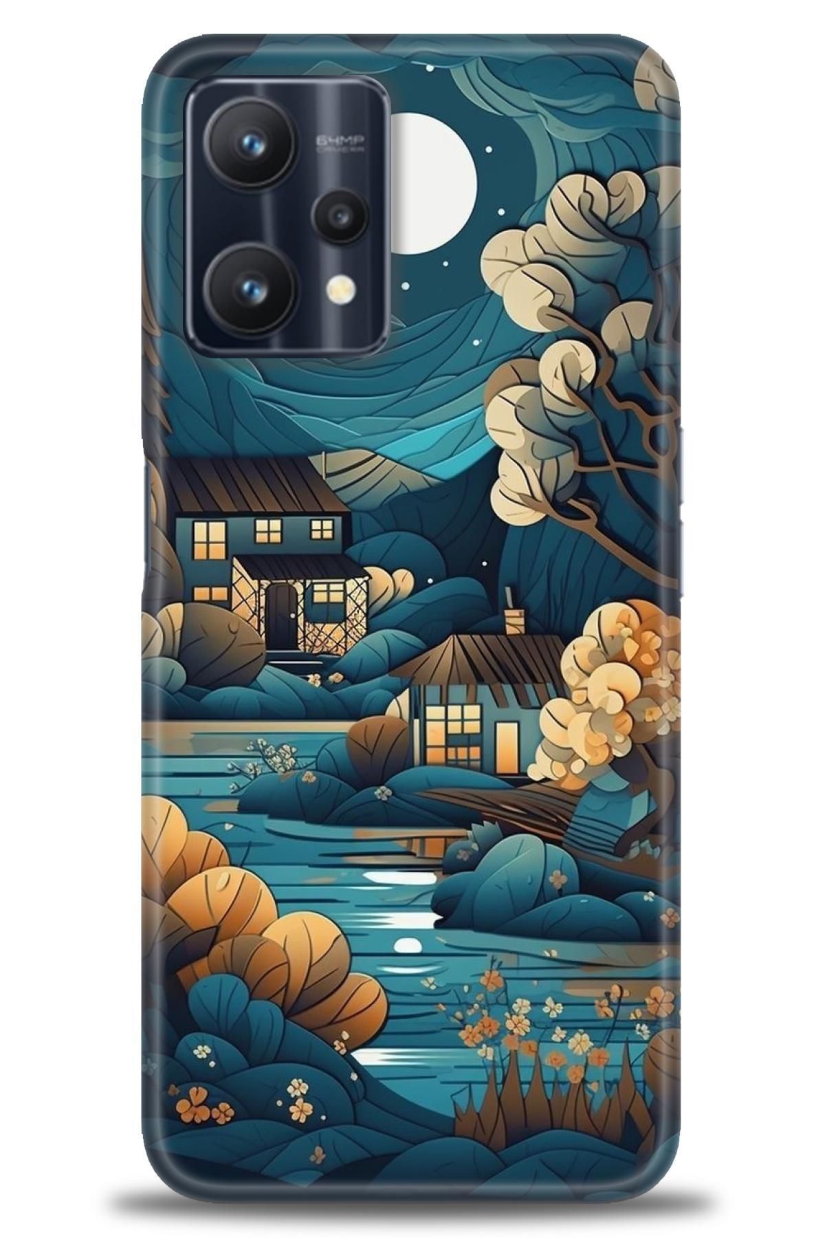 realme 9 Pro İle Uyumlu HD Baskılı Desenli Silikon Kılıf - 327
