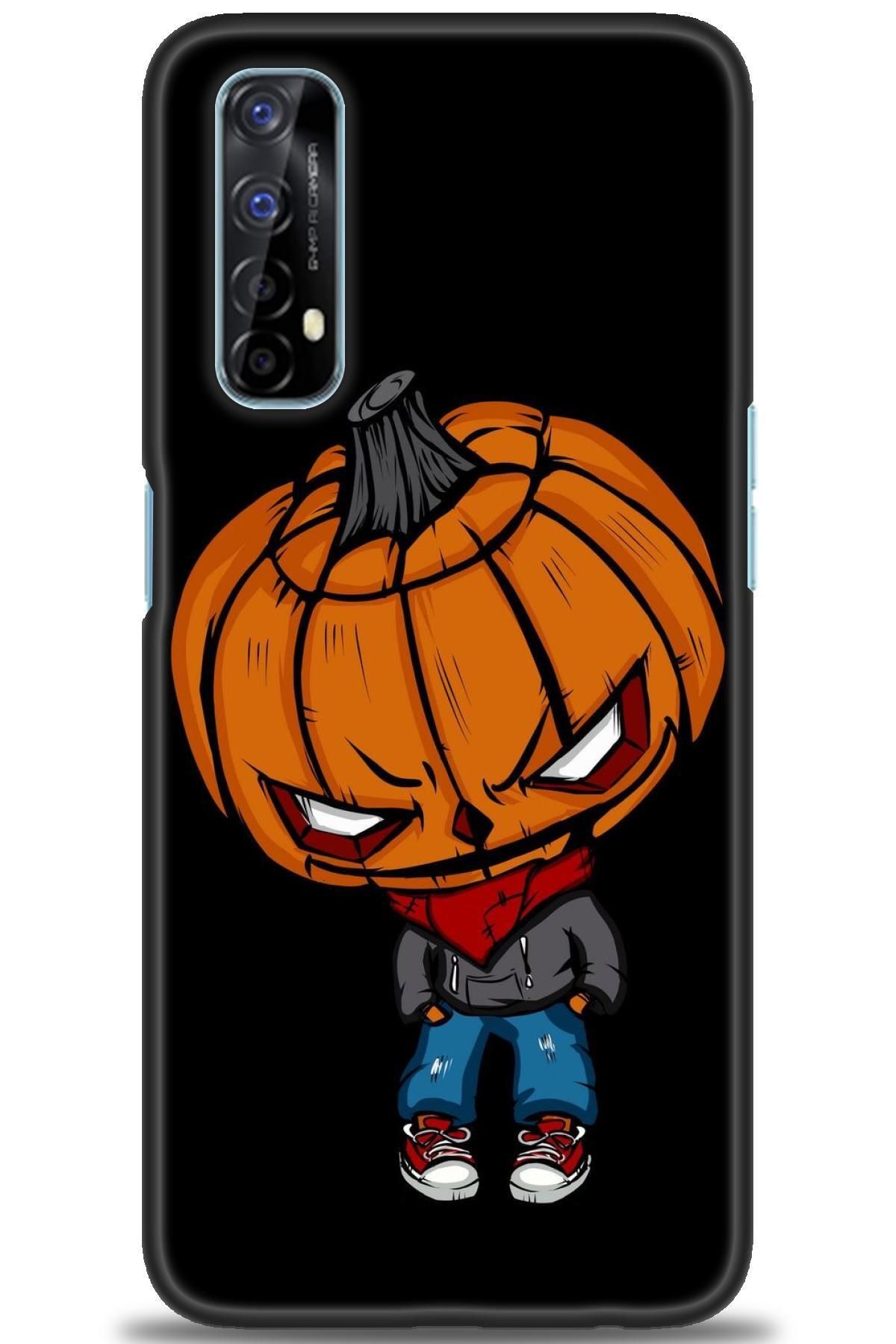 realme 7 İle Uyumlu HD Baskılı Desenli Silikon Kılıf - 562