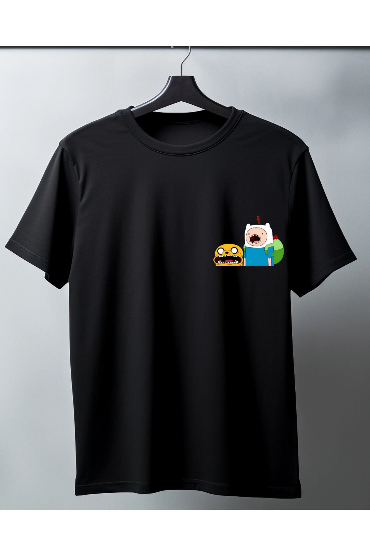 Ebiidesign Adventure Time Tasarımlı Baskılı T-Shirt