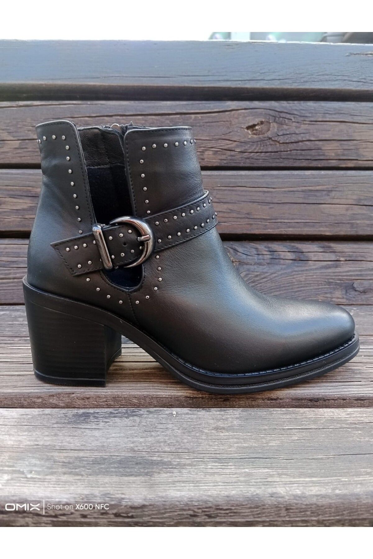 gumushoe Kadın Hakiki Deri Günlük Casual Bot 4403