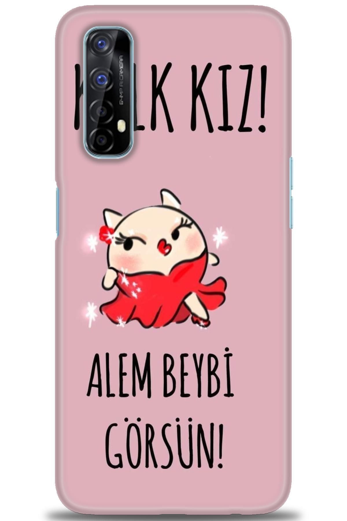 realme 7 İle Uyumlu HD Baskılı Kılıf - Karışık Seri - 206