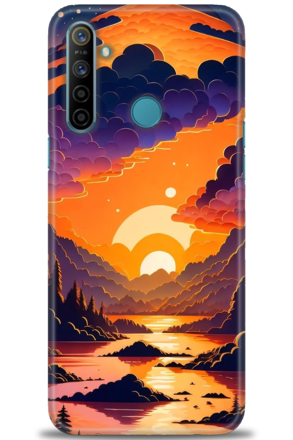 realme 6i İle Uyumlu HD Baskılı Kılıf - Karışık Seri - 323