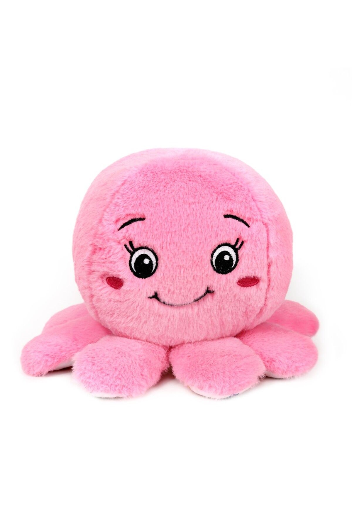 Moontoys Sevimli Ahtapot Peluş Uyku ve Oyun Arkadaşı Pembe 25 cm
