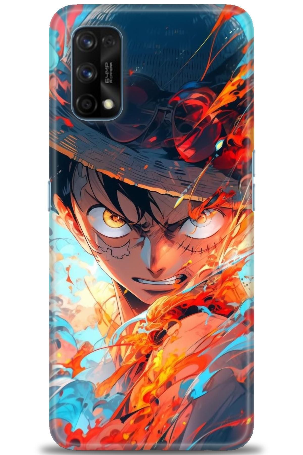 realme 7 Pro İle Uyumlu HD Baskılı Desenli Silikon Kılıf - 436