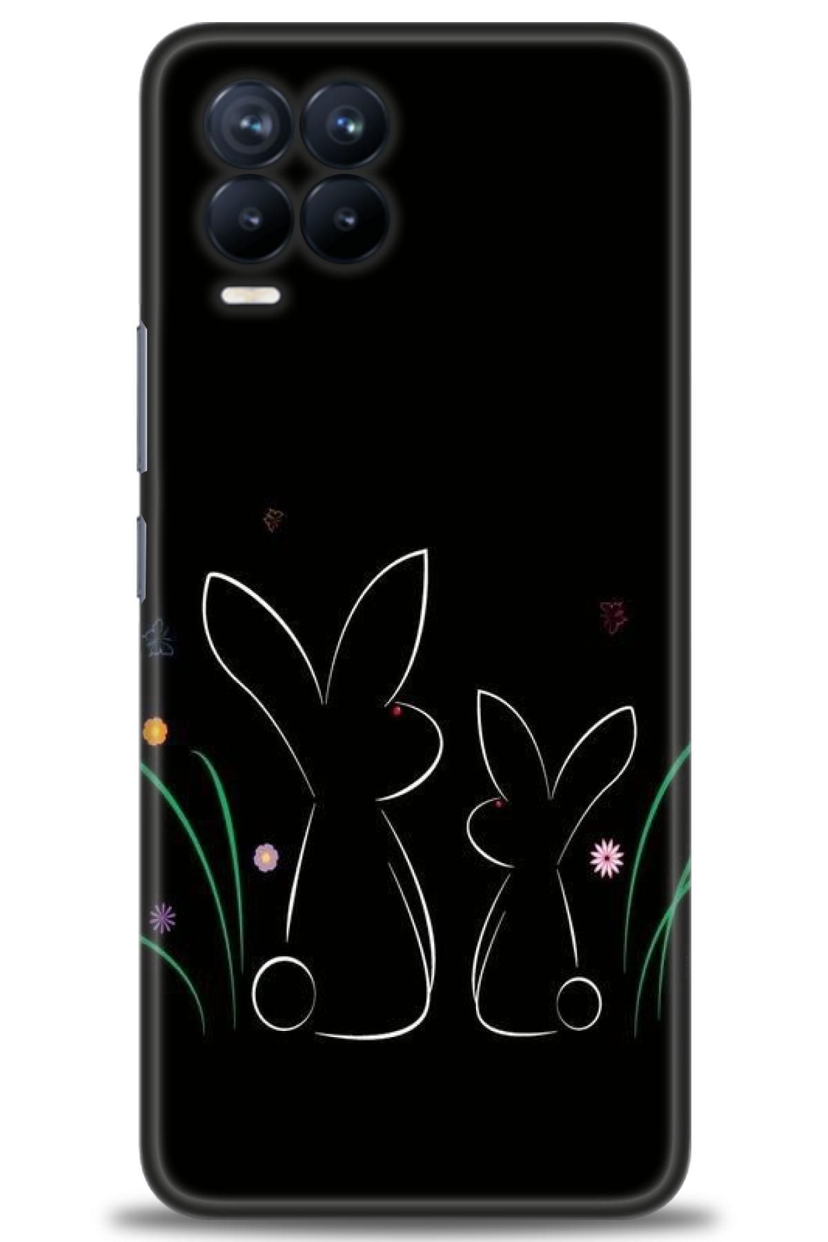 realme 8 / 8 Pro İle Uyumlu HD Baskılı Desenli Silikon Kılıf - 16