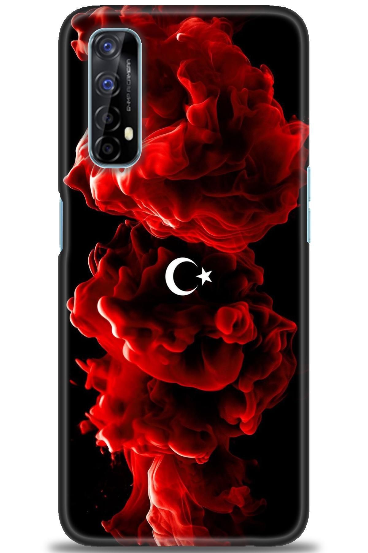 realme 7 İle Uyumlu HD Baskılı Desenli Silikon Kılıf - 1066