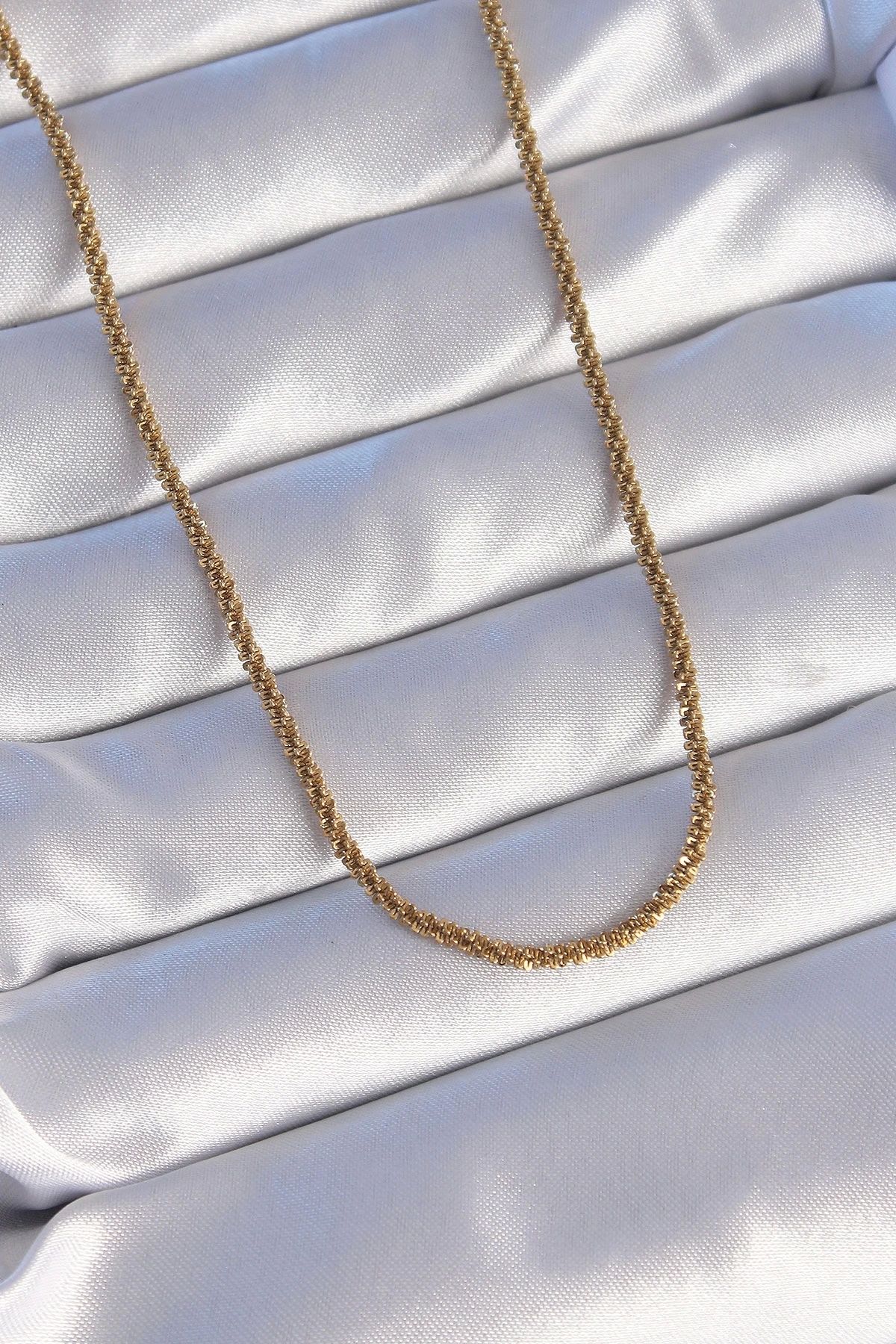 Clariss 316L Çelik Gold Renk Kolye