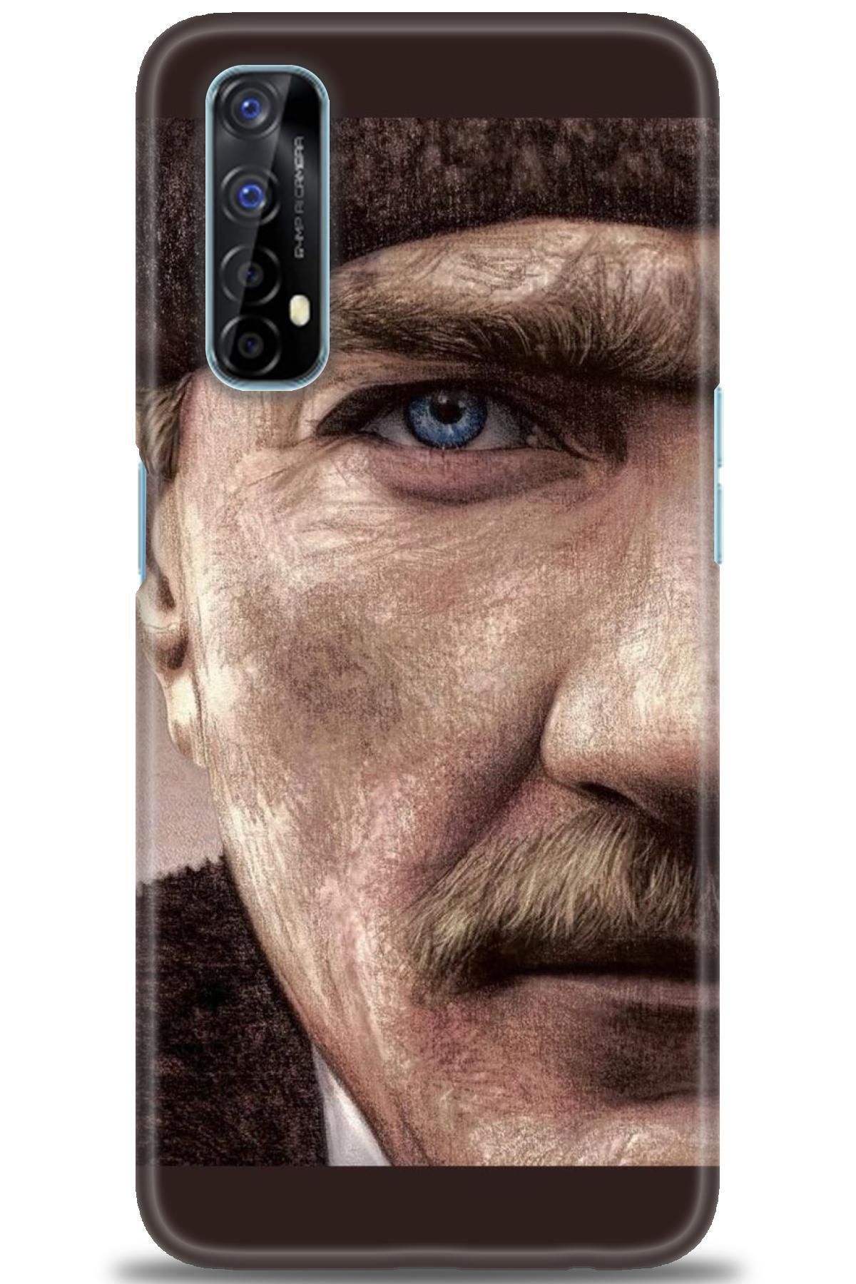 realme 7 İle Uyumlu HD Baskılı Desenli Silikon Kılıf - 786