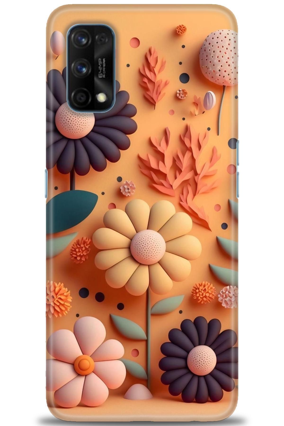 realme 7 Pro İle Uyumlu HD Baskılı Desenli Silikon Kılıf - 527