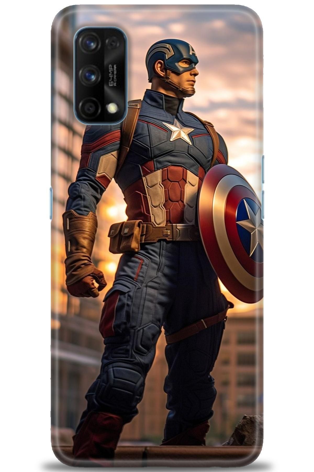realme 7 Pro İle Uyumlu HD Baskılı Desenli Silikon Kılıf - 1000