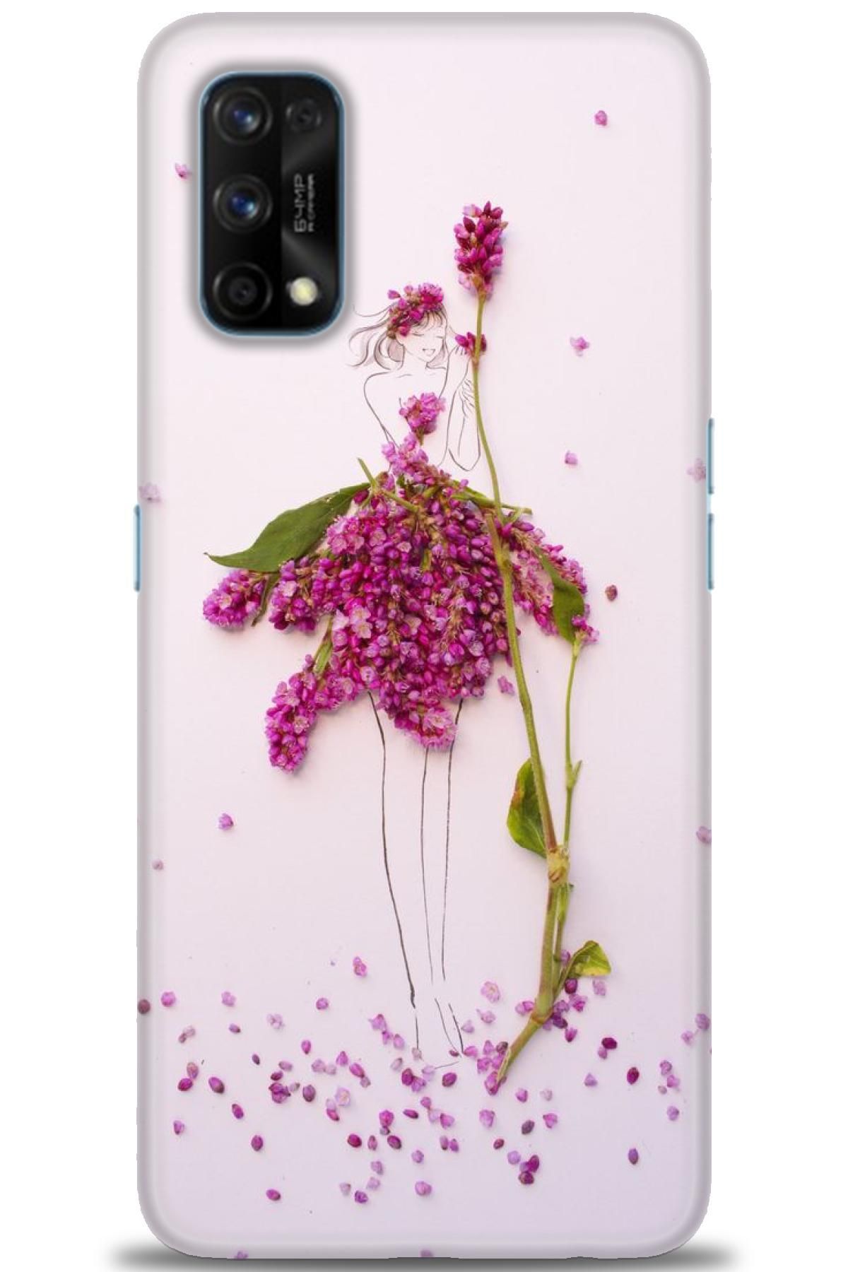 realme 7 Pro İle Uyumlu HD Baskılı Desenli Silikon Kılıf - 736