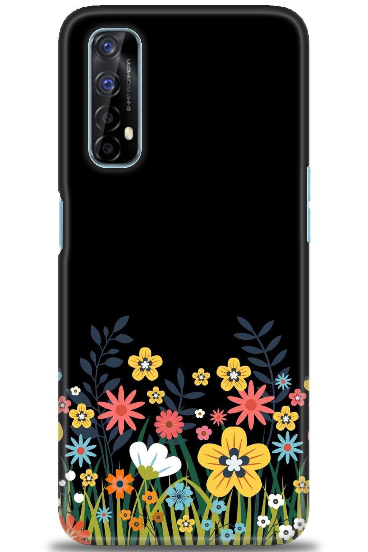 realme 7 İle Uyumlu HD Baskılı Desenli Silikon Kılıf - 1042
