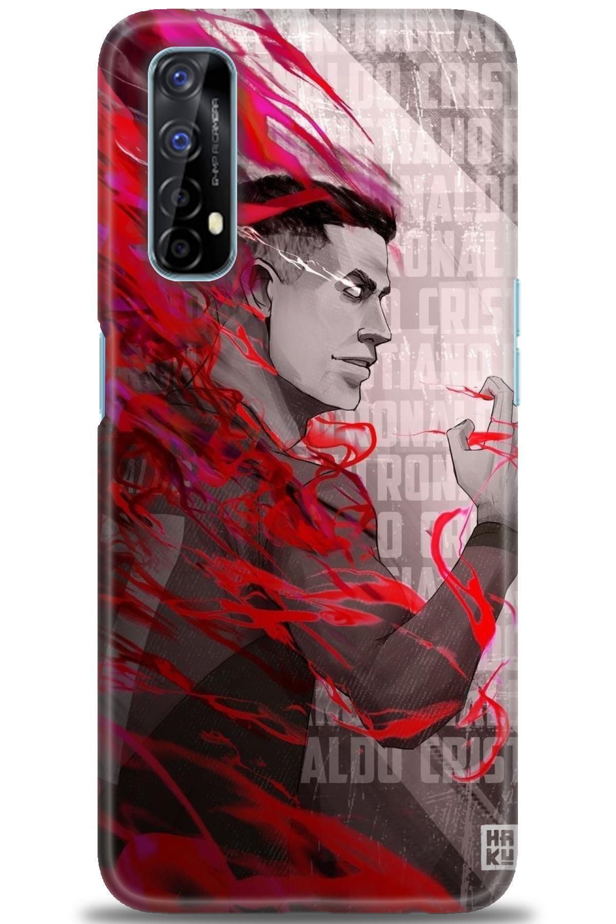 realme 7 İle Uyumlu HD Baskılı Desenli Silikon Kılıf - 262