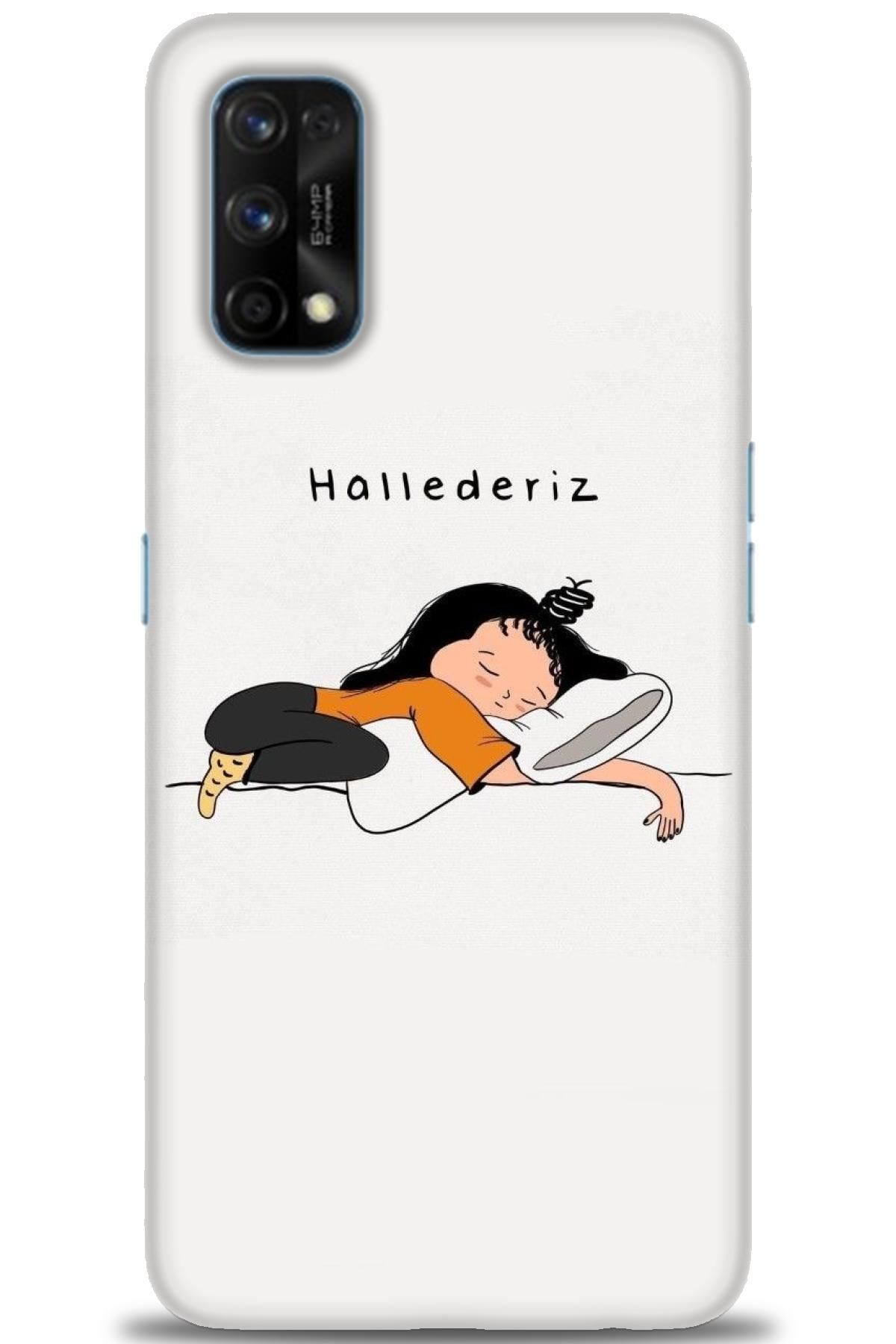 realme 7 Pro İle Uyumlu HD Baskılı Desenli Silikon Kılıf - 1078