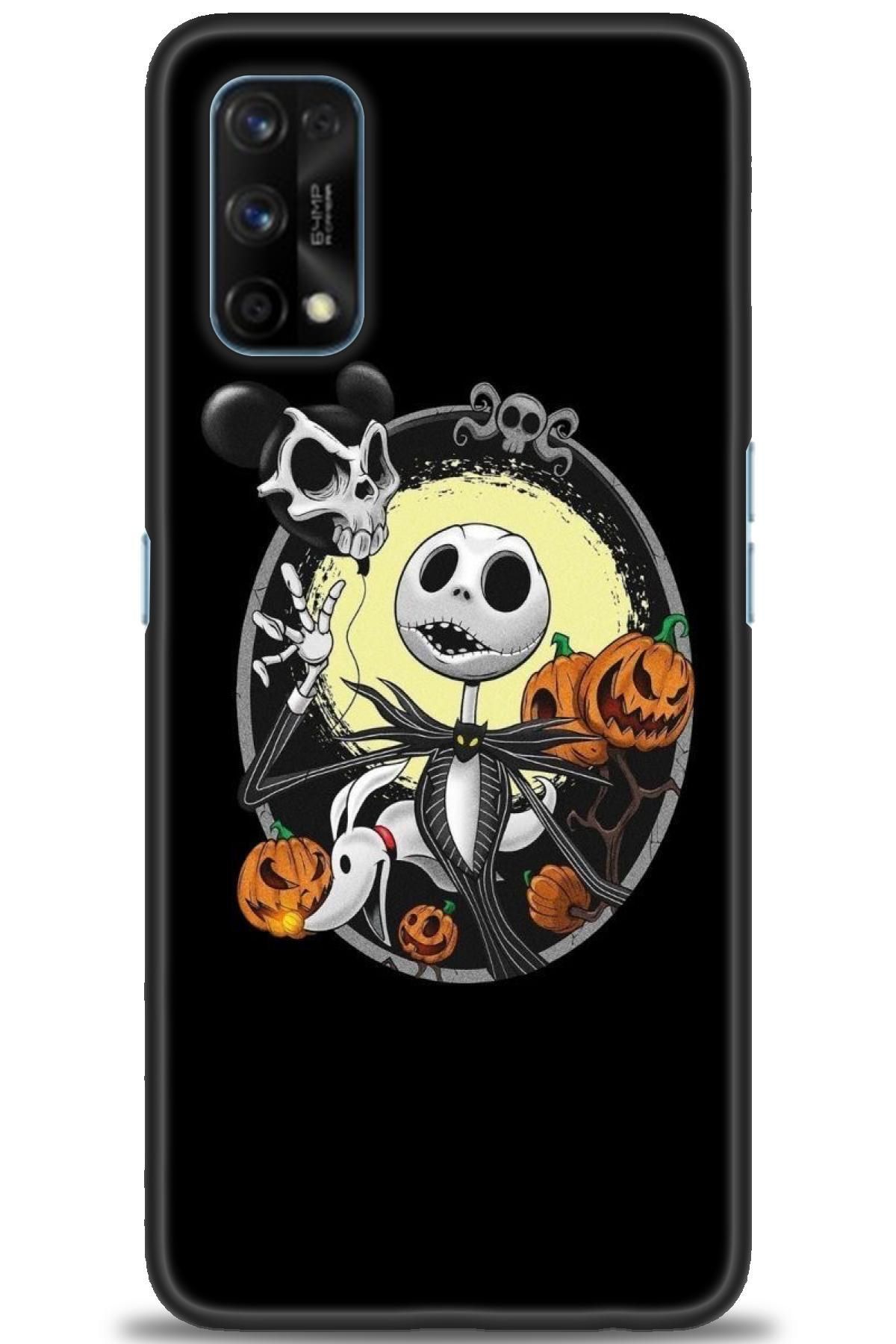 realme 7 Pro İle Uyumlu HD Baskılı Desenli Silikon Kılıf - 563