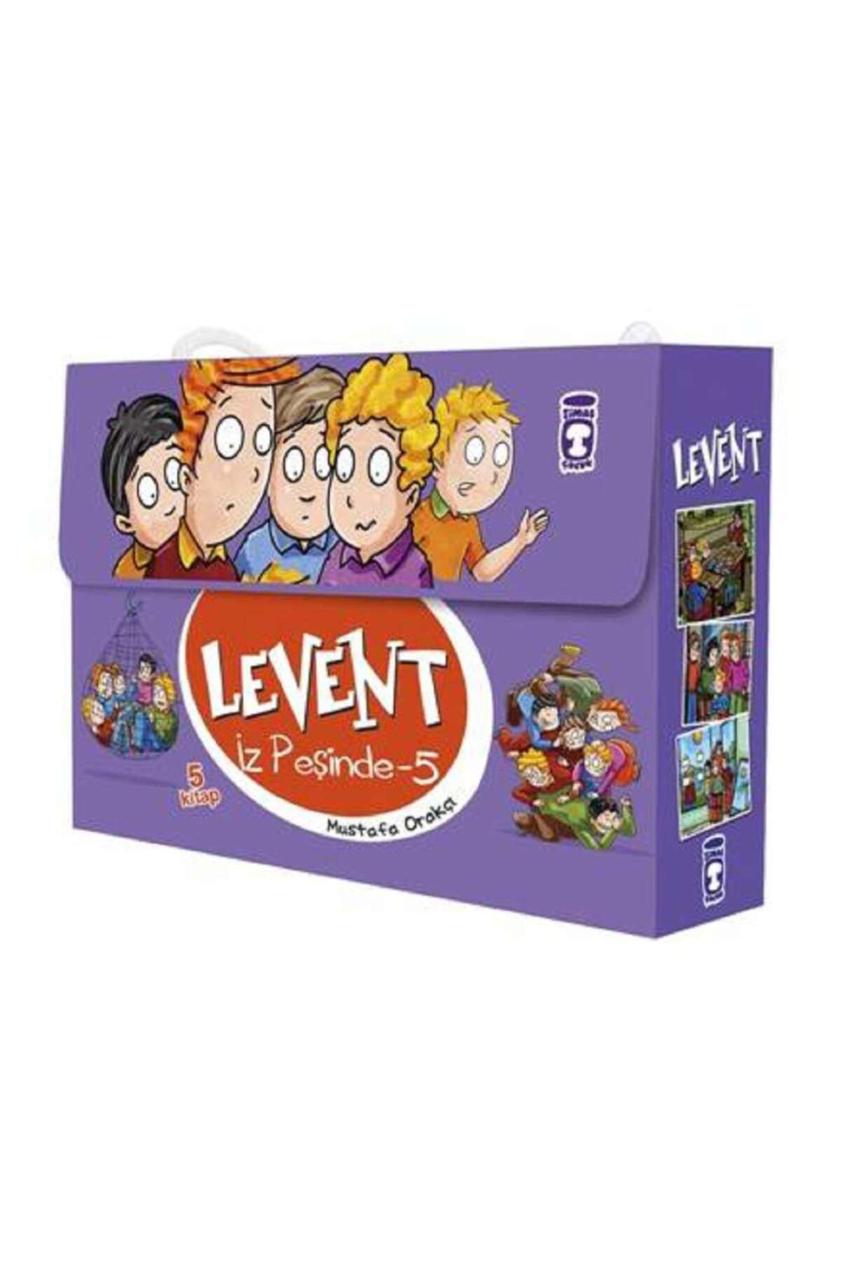 Timaş Çocuk Levent İz Peşinde 5 Set (5 Kitap)