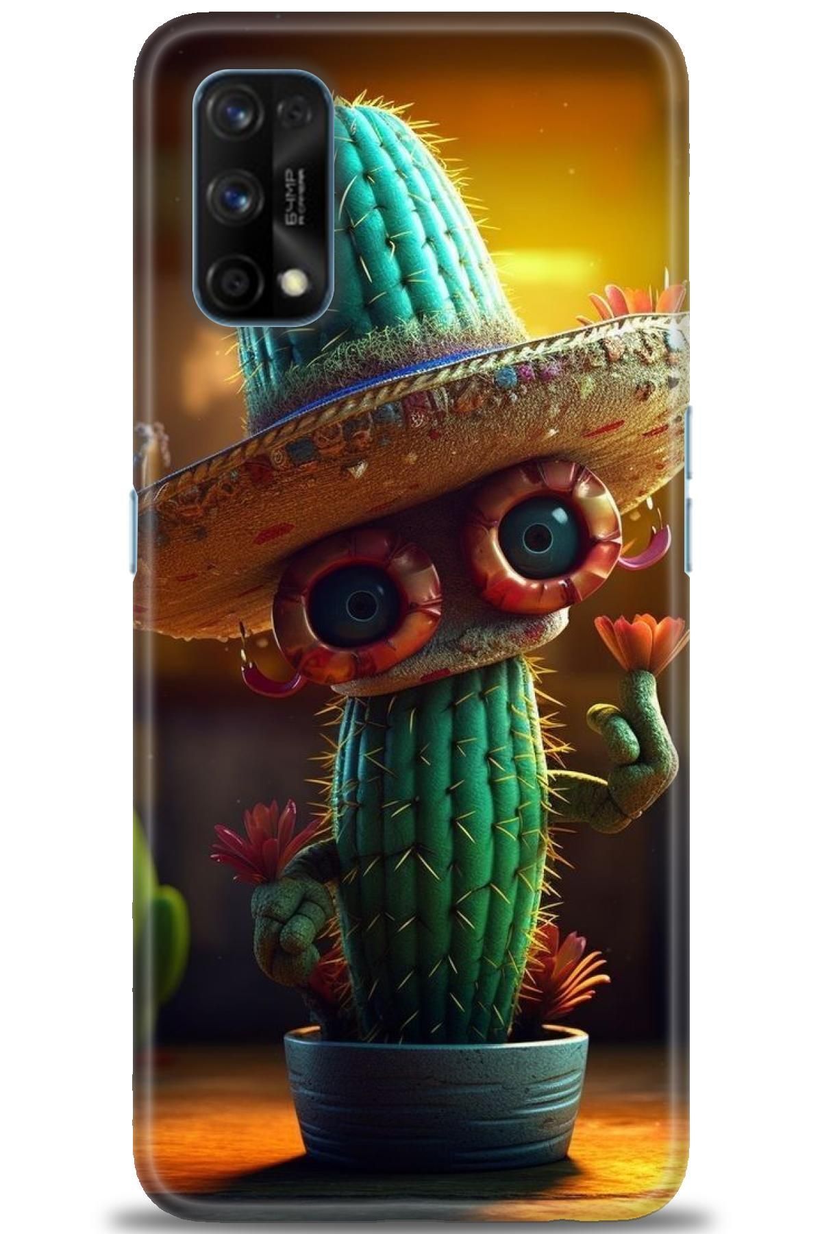 realme 7 Pro İle Uyumlu HD Baskılı Desenli Silikon Kılıf - 489