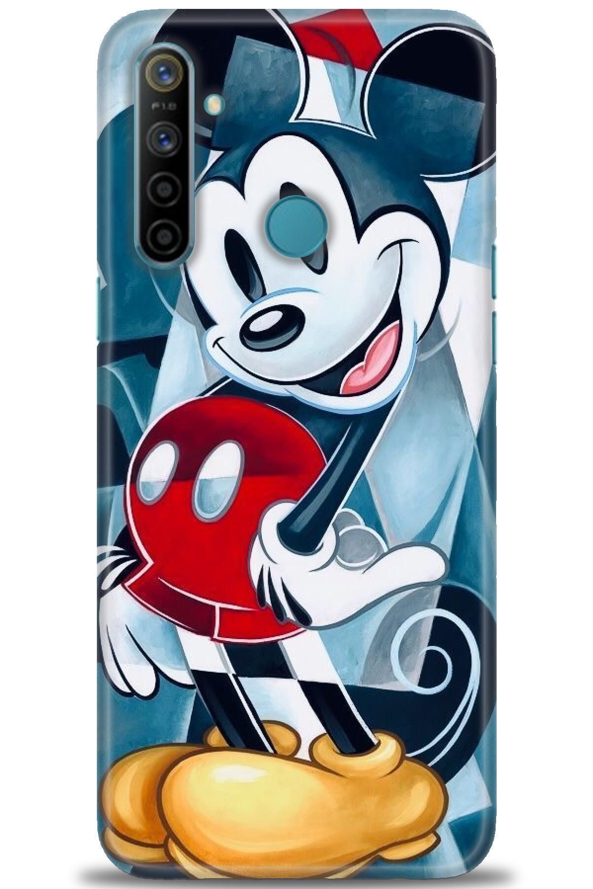 realme 6i İle Uyumlu HD Baskılı Desenli Silikon Kılıf - 824