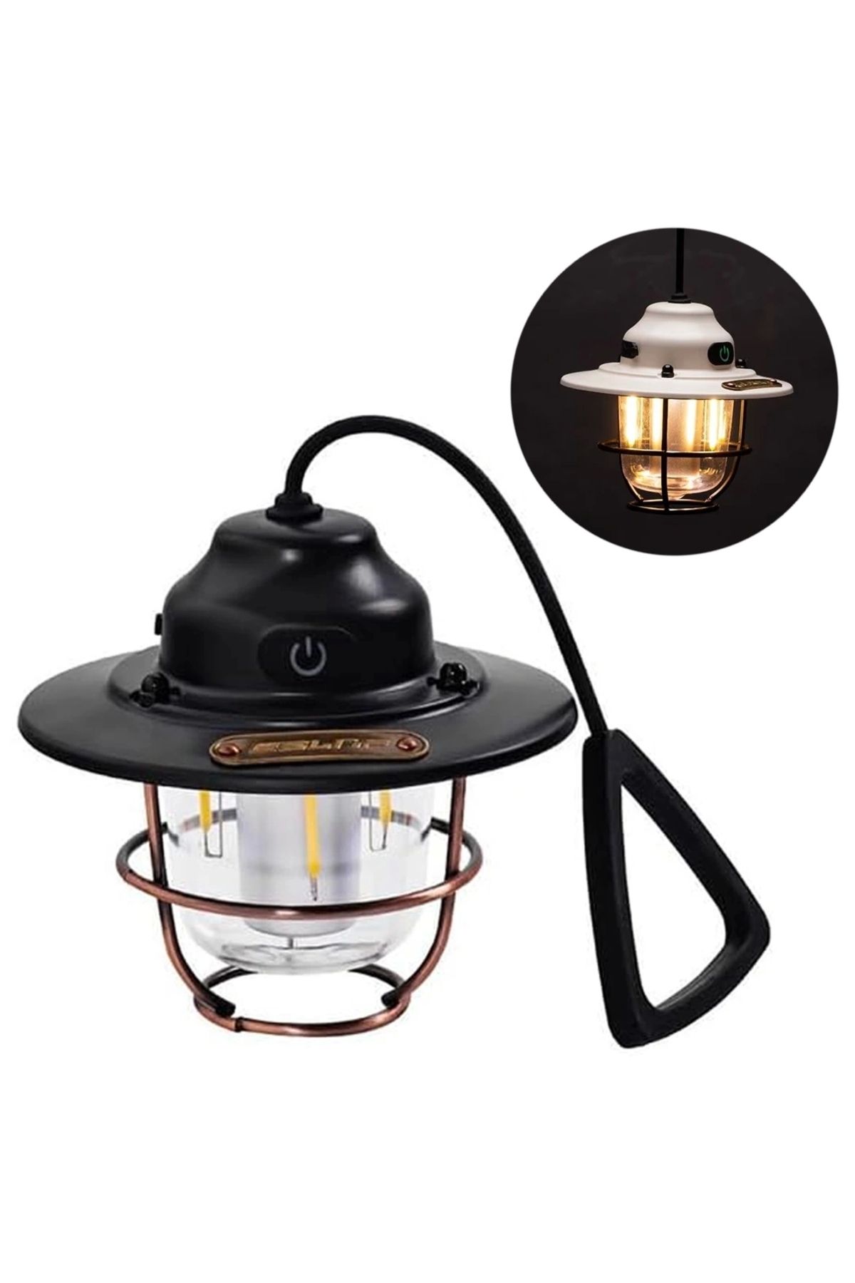 STOREMAX ŞARJLI KAMP LAMBASI FİLAMENT LED AMPÜL (6 FARKLI AYDINLATMA MODU) LK-003A (5047)