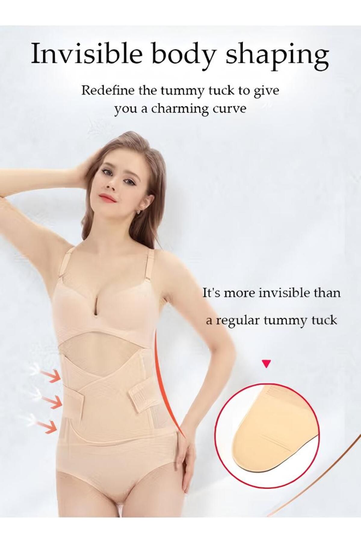 Generic-Postpartum Belly Band,C Section Belly Binder 5