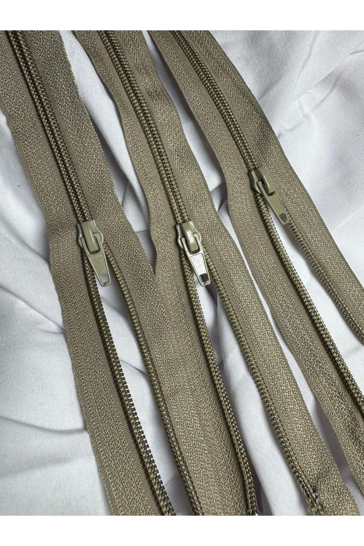 Tip10 Fermuar Camel 5 Adet 25cm