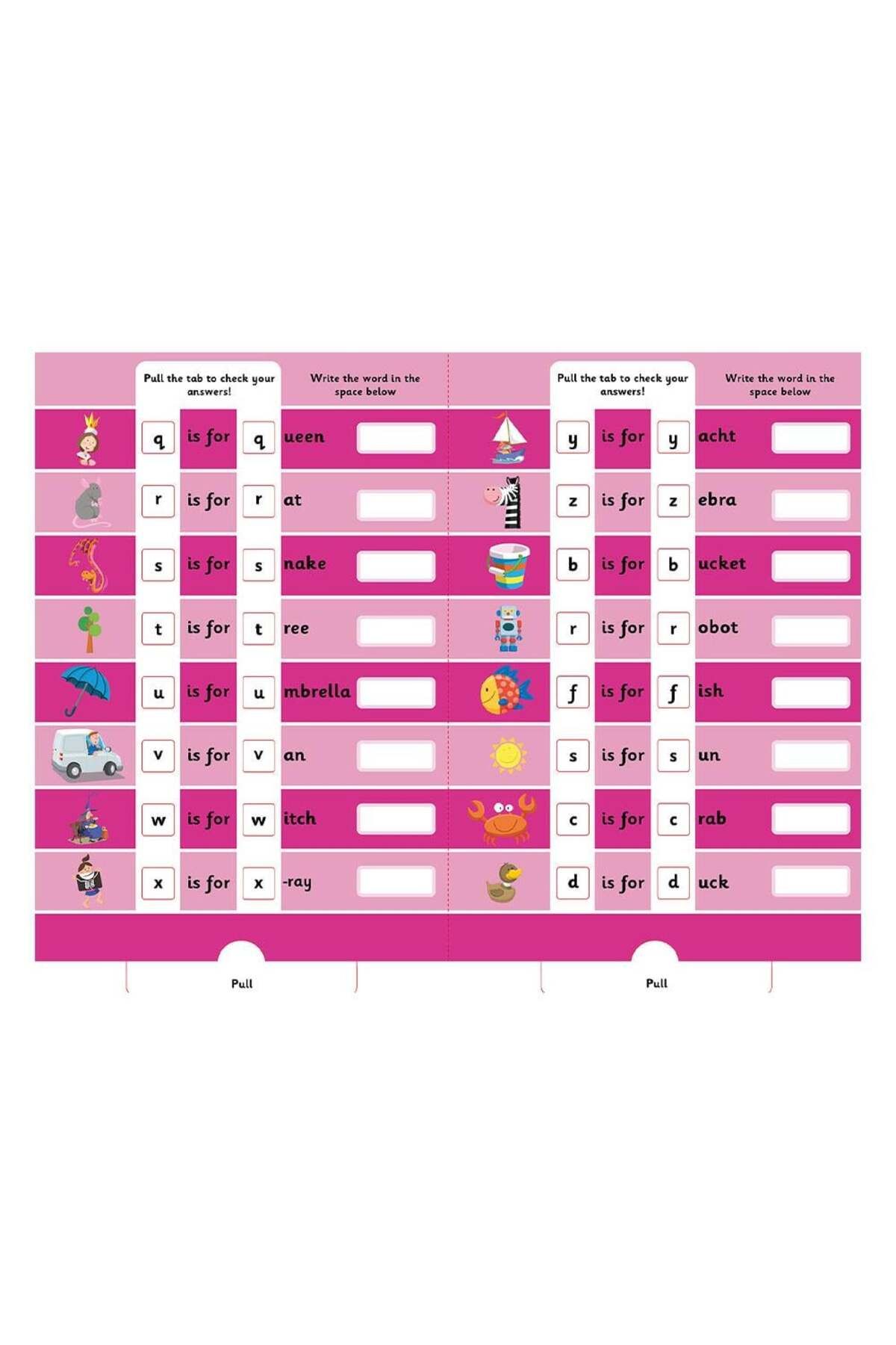 Imagine That-Alphabet Learning - Pull the Tabs 4