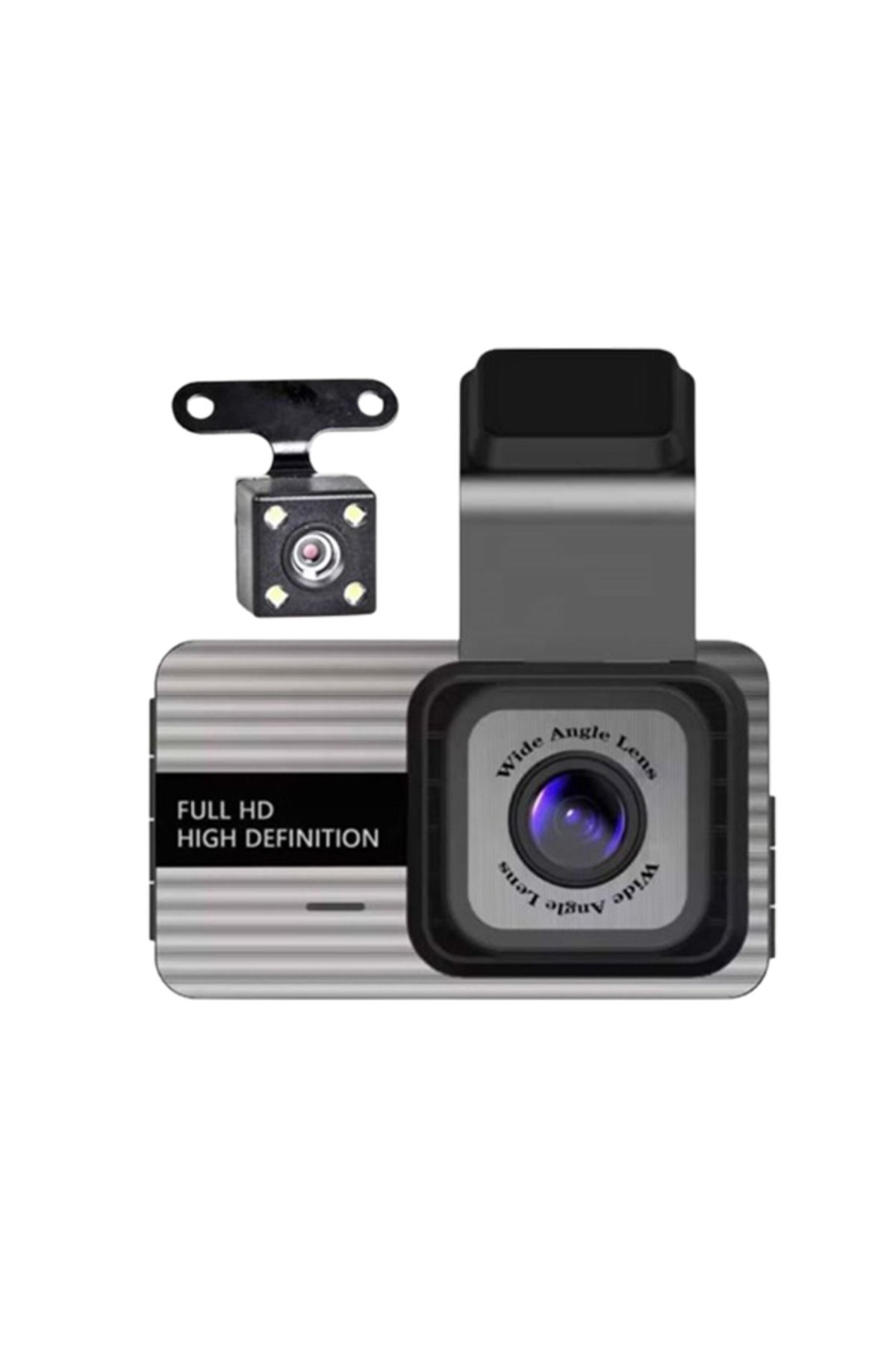 Sorax ÇİFT KAMERA VE DAHİLİ BATARYALI ARAÇ DASHBOARD CAM