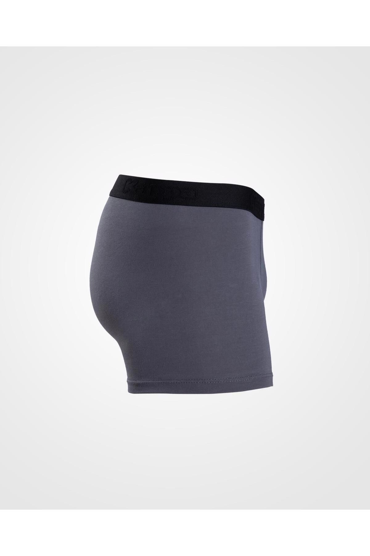 شورت باکسر مشکی مردانه فیت منظم Vincent 3pack Kappa