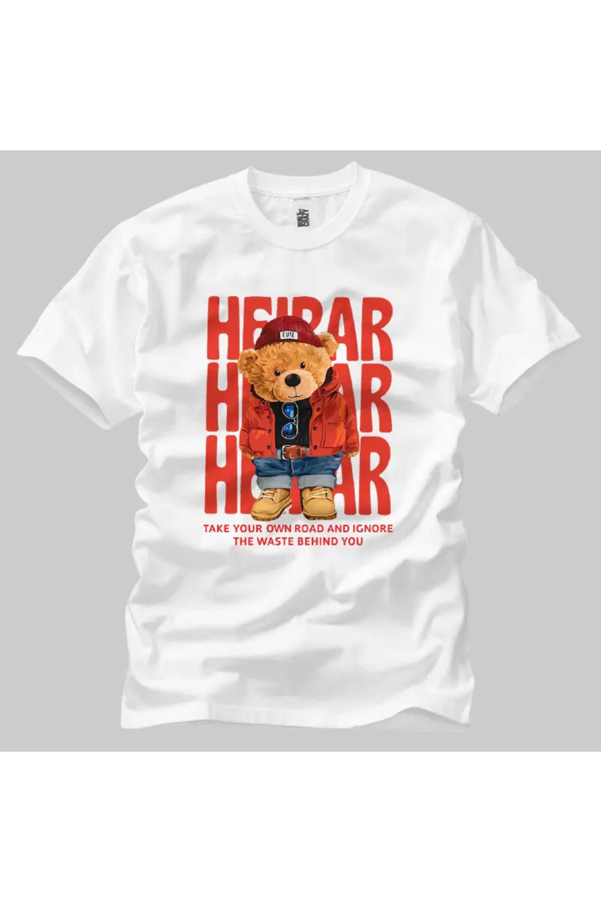 Built By Crazy Bear Heirar Unisex Tişört