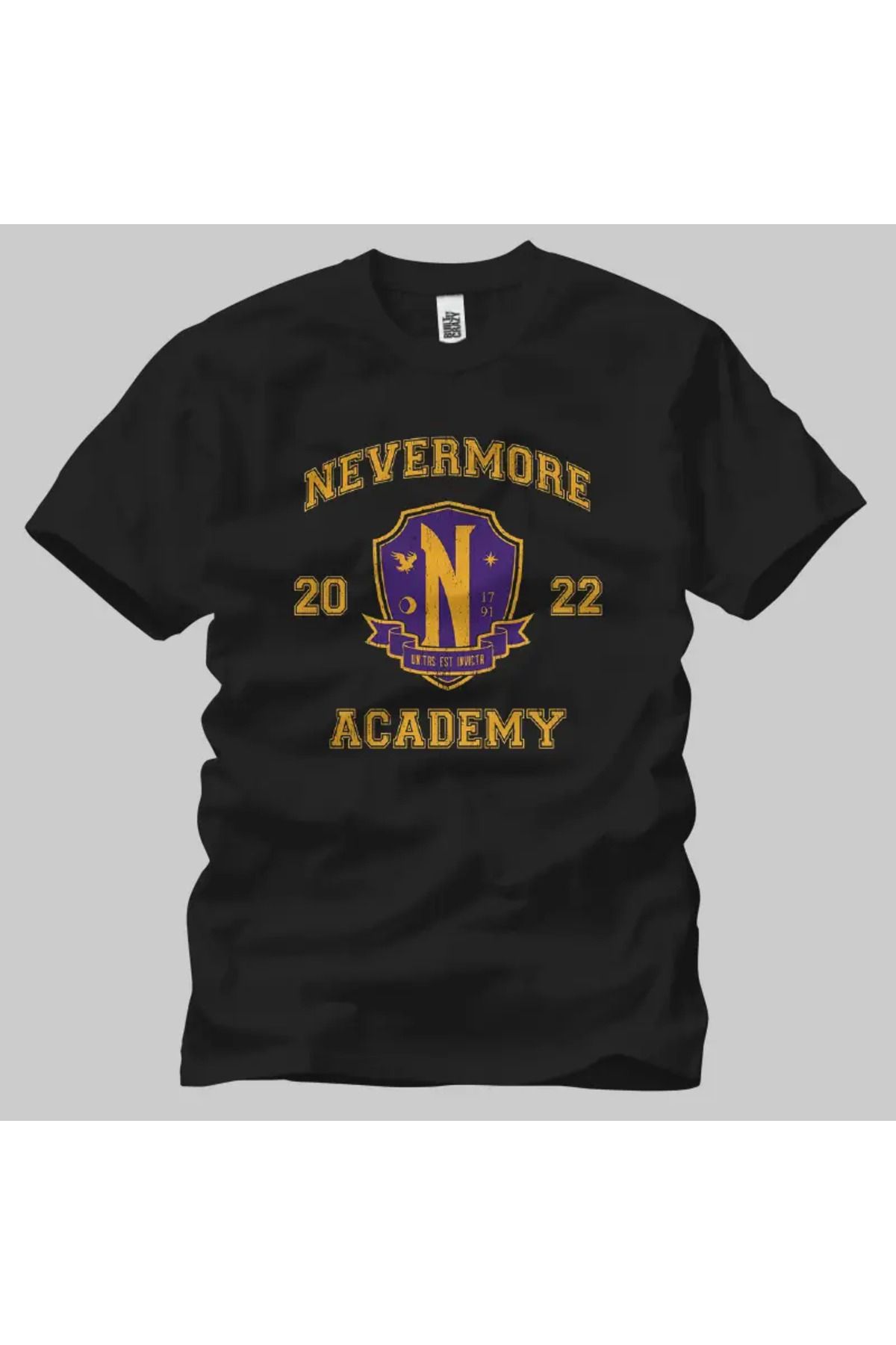 Built By Crazy Nevermore Academy Unisex Tişört