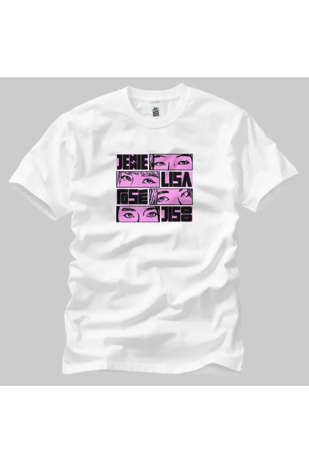 Built By Crazy Blackpink Collage Unisex Tişört