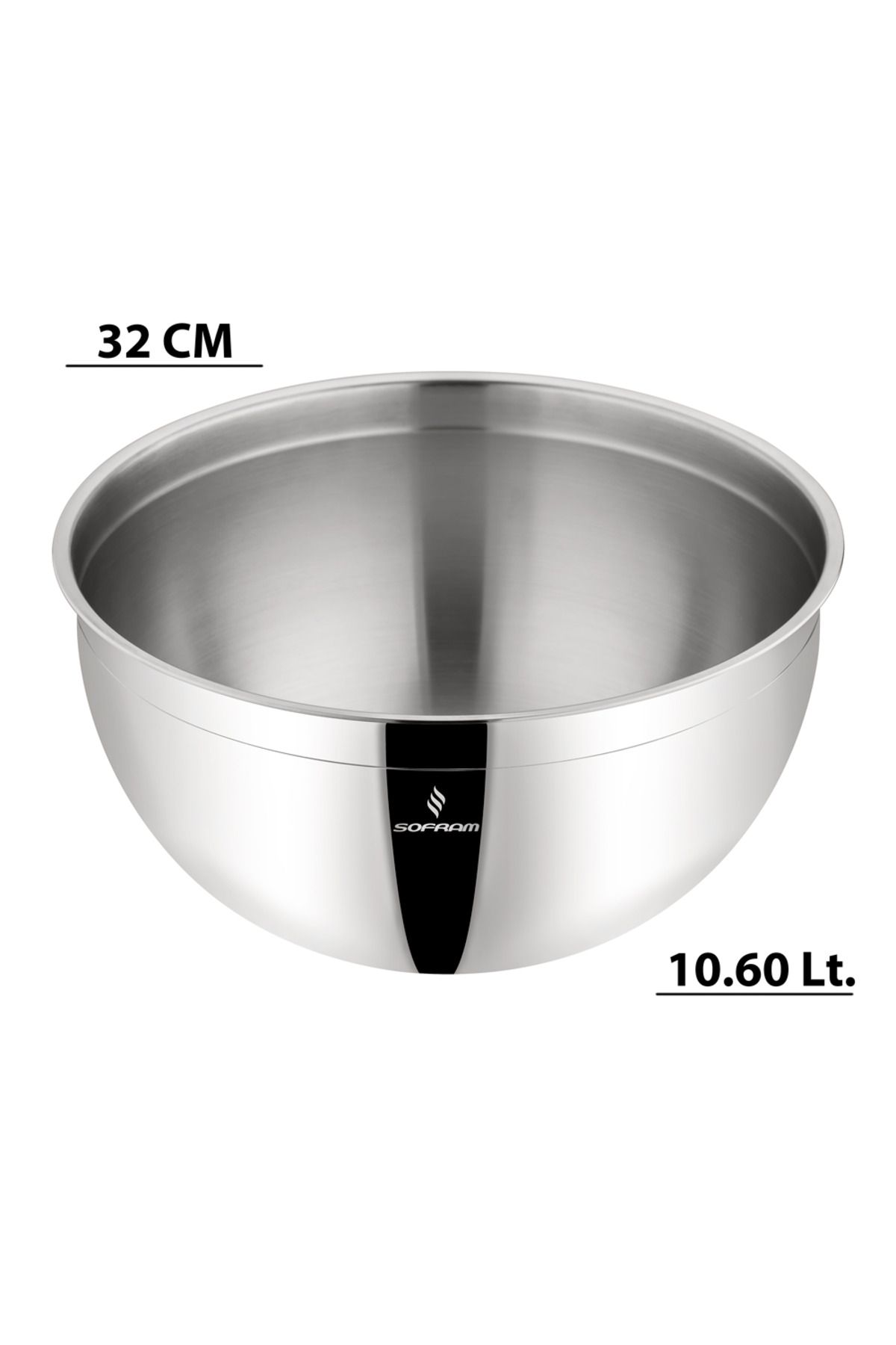 Sofram 32 cm Çelik Kase