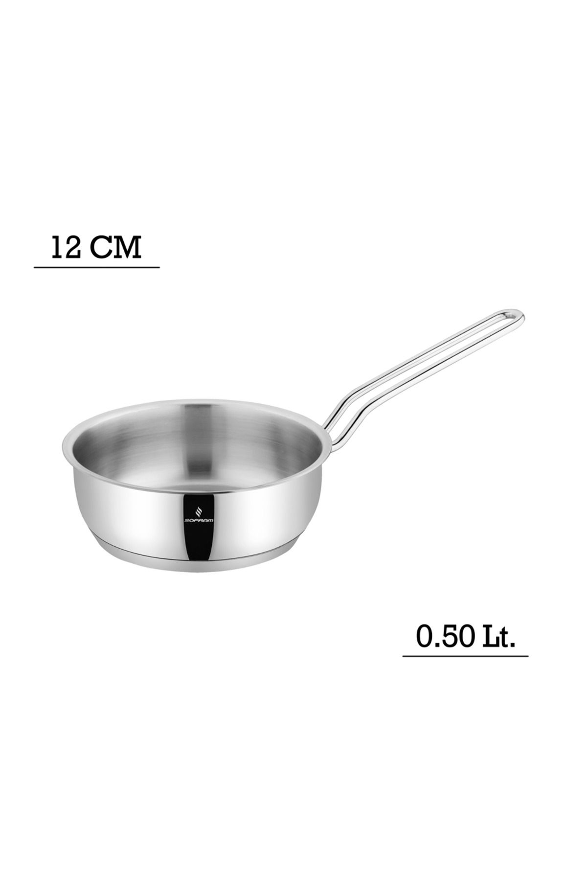 Sofram Soft 12 cm Basık Sos Tenceresi