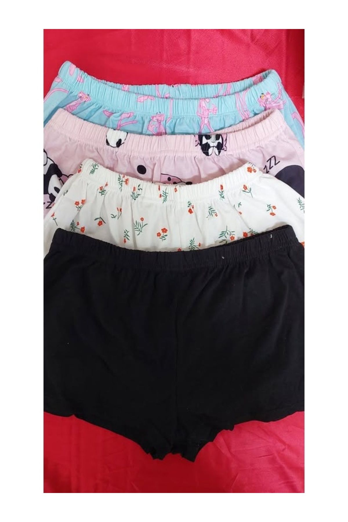 PEMBİŞ HOMEWEAR 4 LÜ ŞORT Kod cat7
