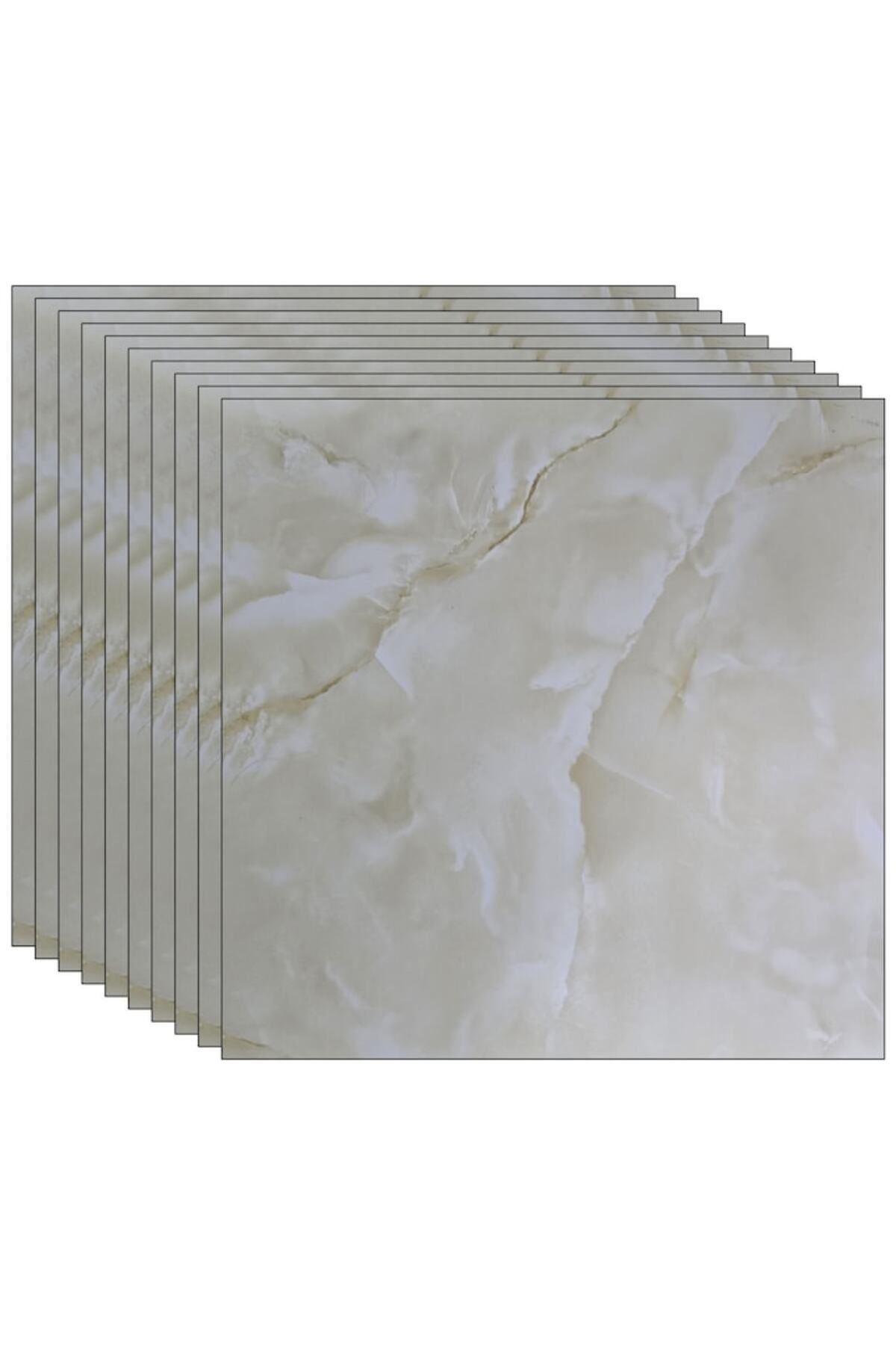 NEXTLY Set 24 X Placi Din Pvc Autoadezive Pentru Podea/perete Nextly,45.6 X 45.6 Cm, 1.5 Mm Grosime - One Size