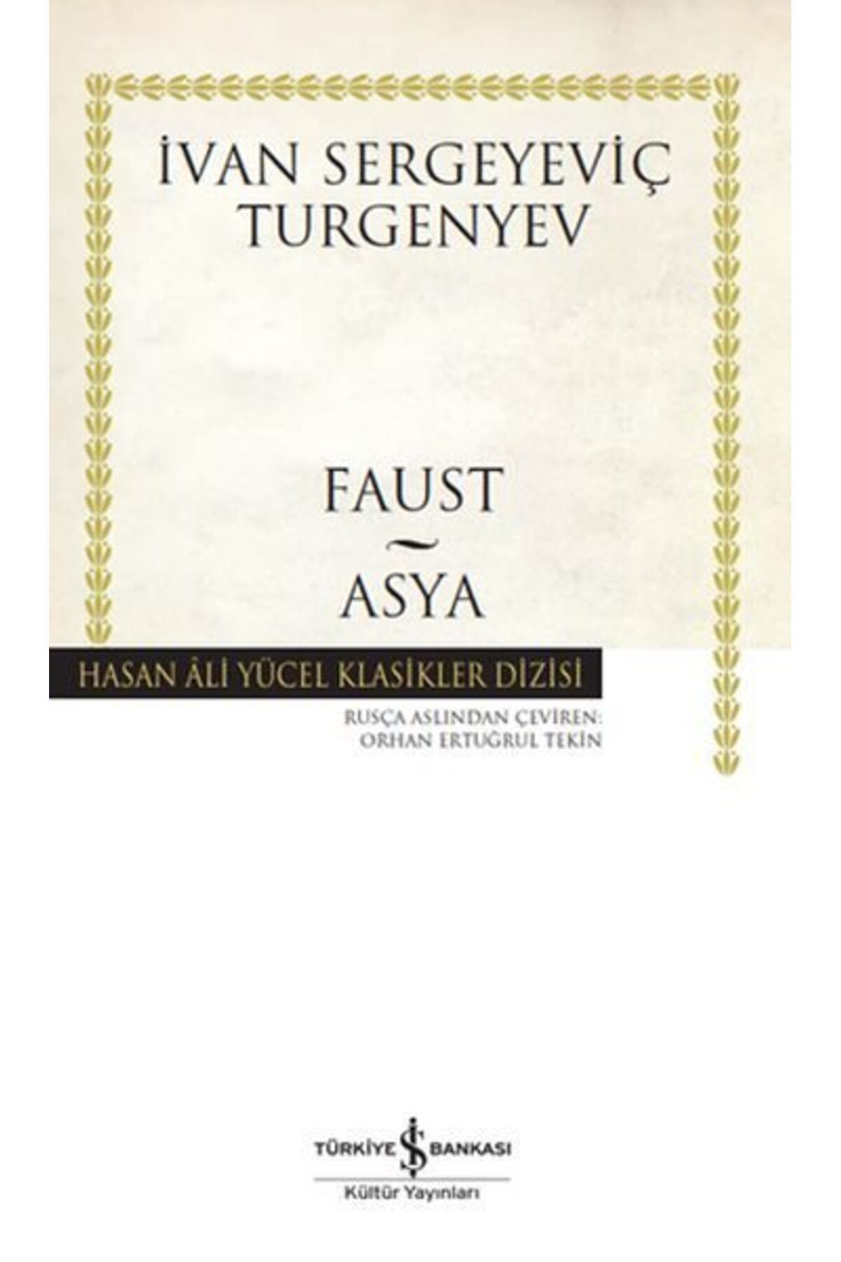Destek Yayınları Faust Asya Hasan Ali Yücel Klasikleri