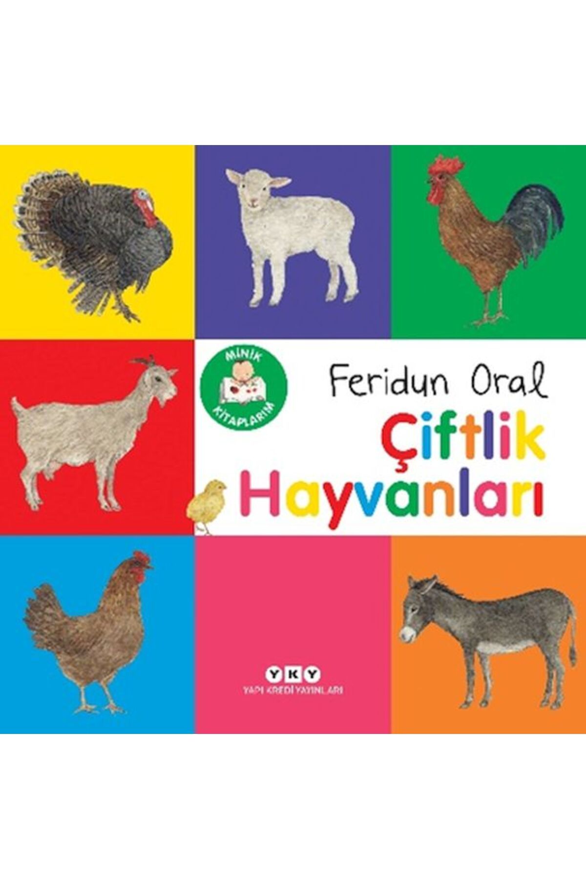Destek Yayınları Minik Kitaplarım Çiftlik Hayvanları