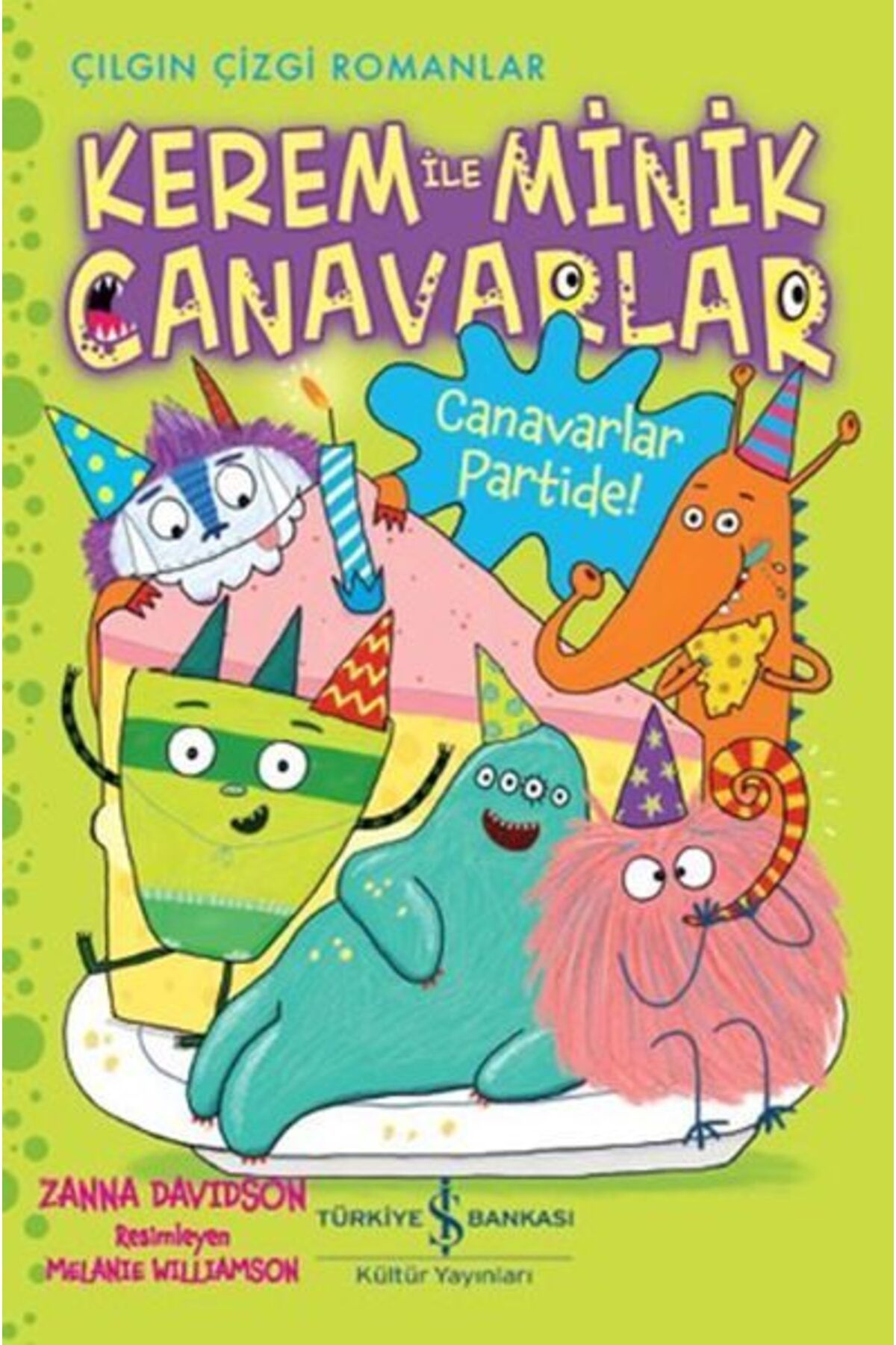 Destek Yayınları Kerem İle Minik Canavarlar Canavarlar Partide