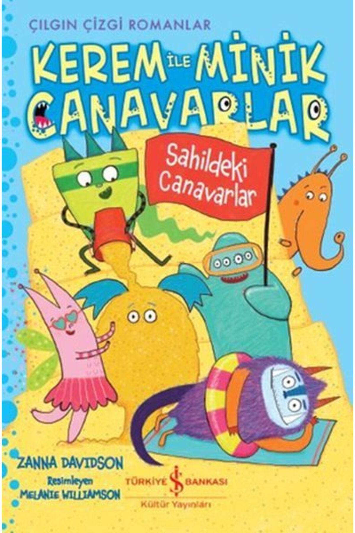 Destek Yayınları Kerem İle Minik Canavarlar Sahildeki Canavarlar