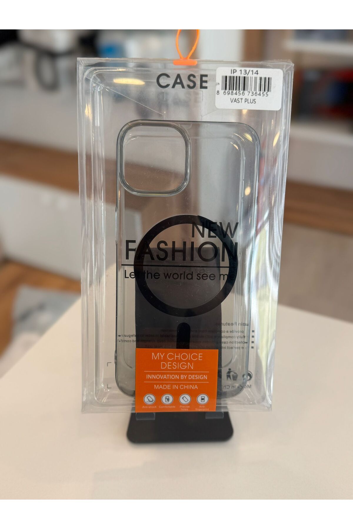 Case iphone 13/14 uyumlu magsafeli sert mika kapak