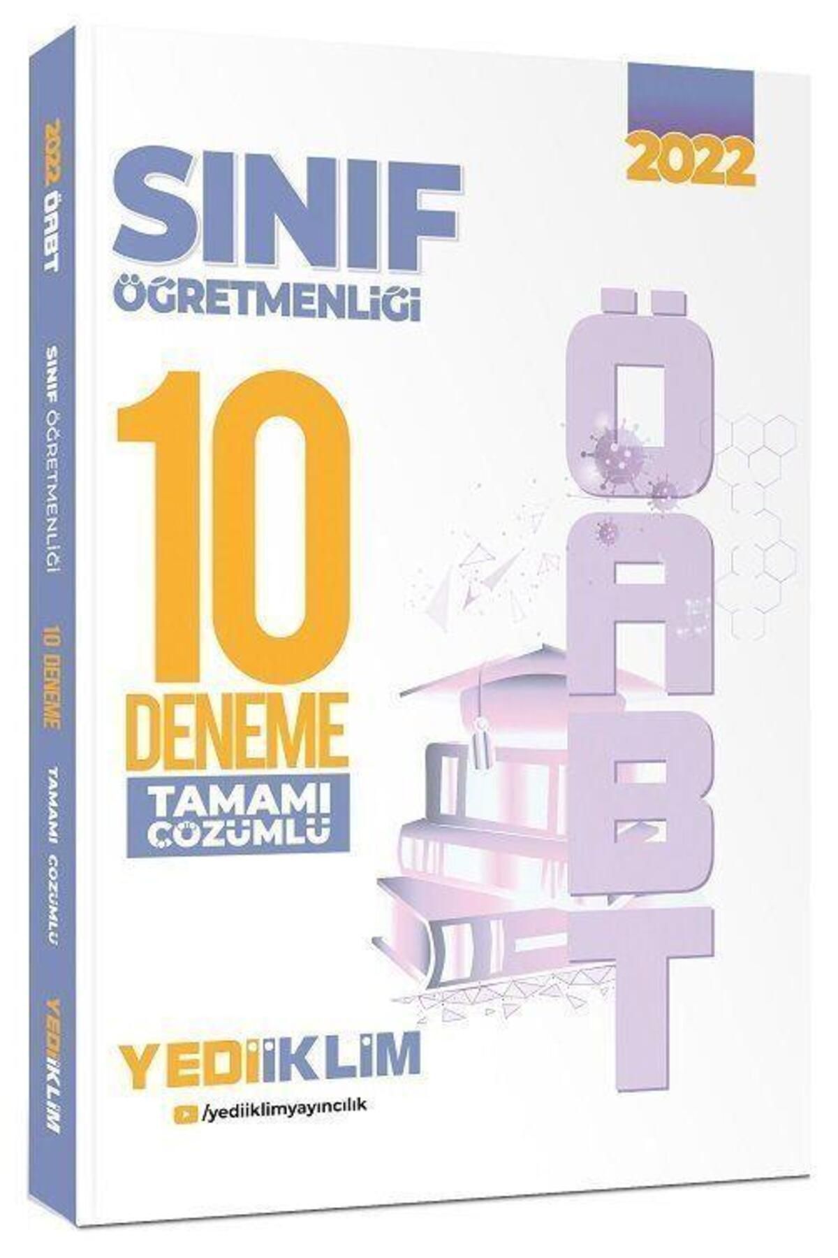 Ankara Kitap Merkezi 2022 ÖABT Sınıf Öğretmenliği 10 Deneme Yediiklim Yayınları
