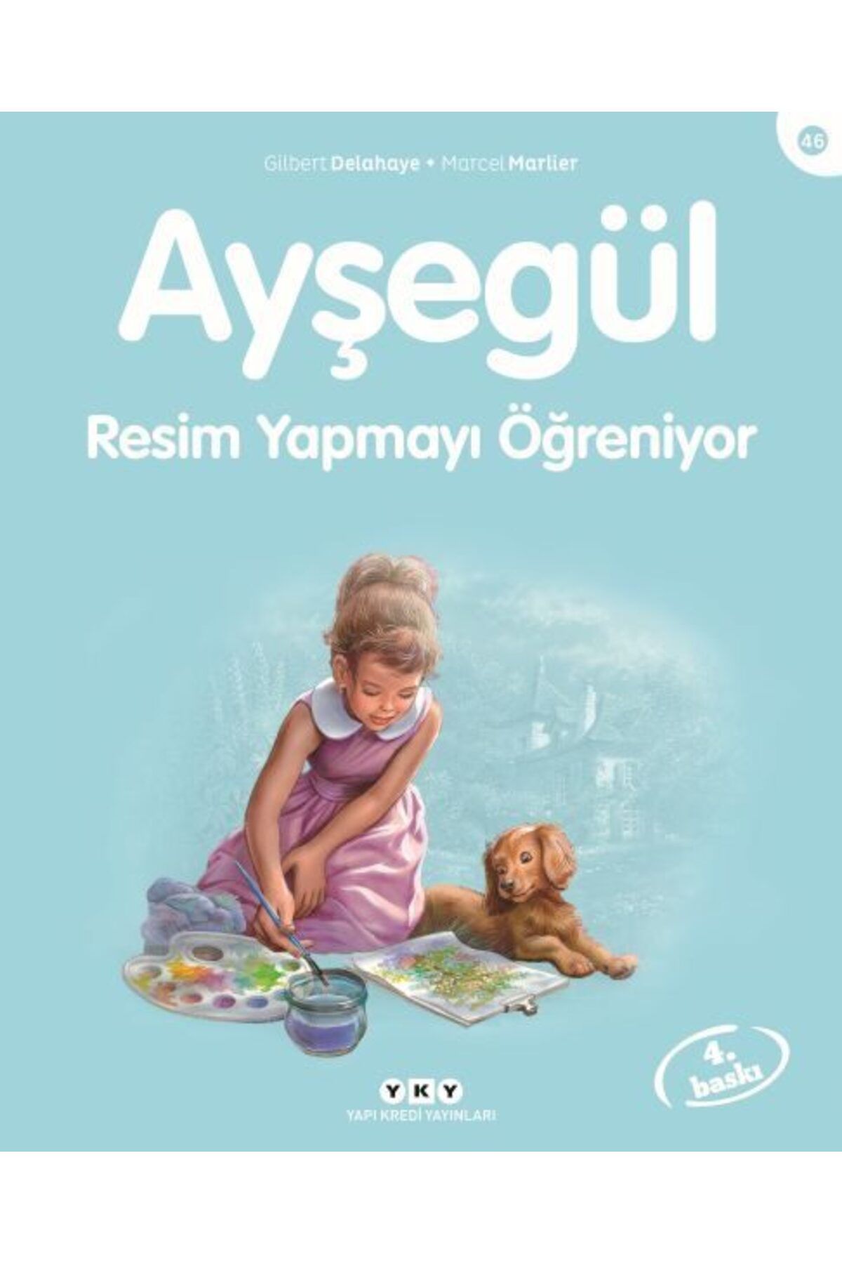 Destek Yayınları Ayşegül Serisi 46 Resim Yapmayı Öğreniyor